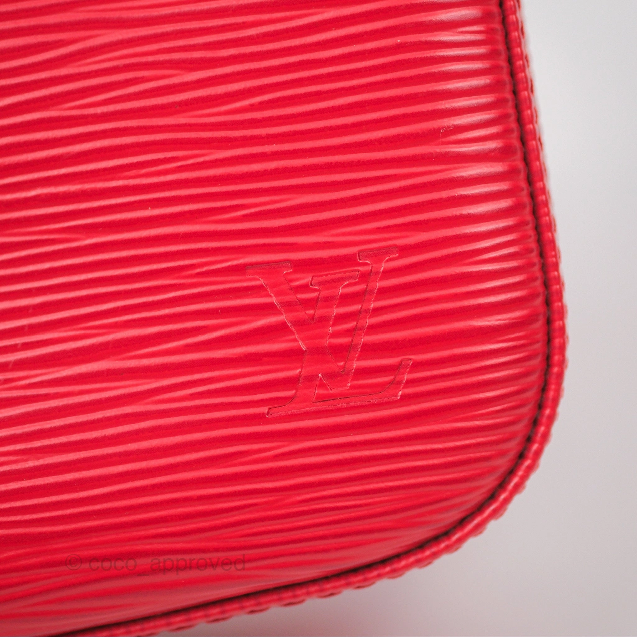 Louis Vuitton Epi Pochette Accessories NM Red