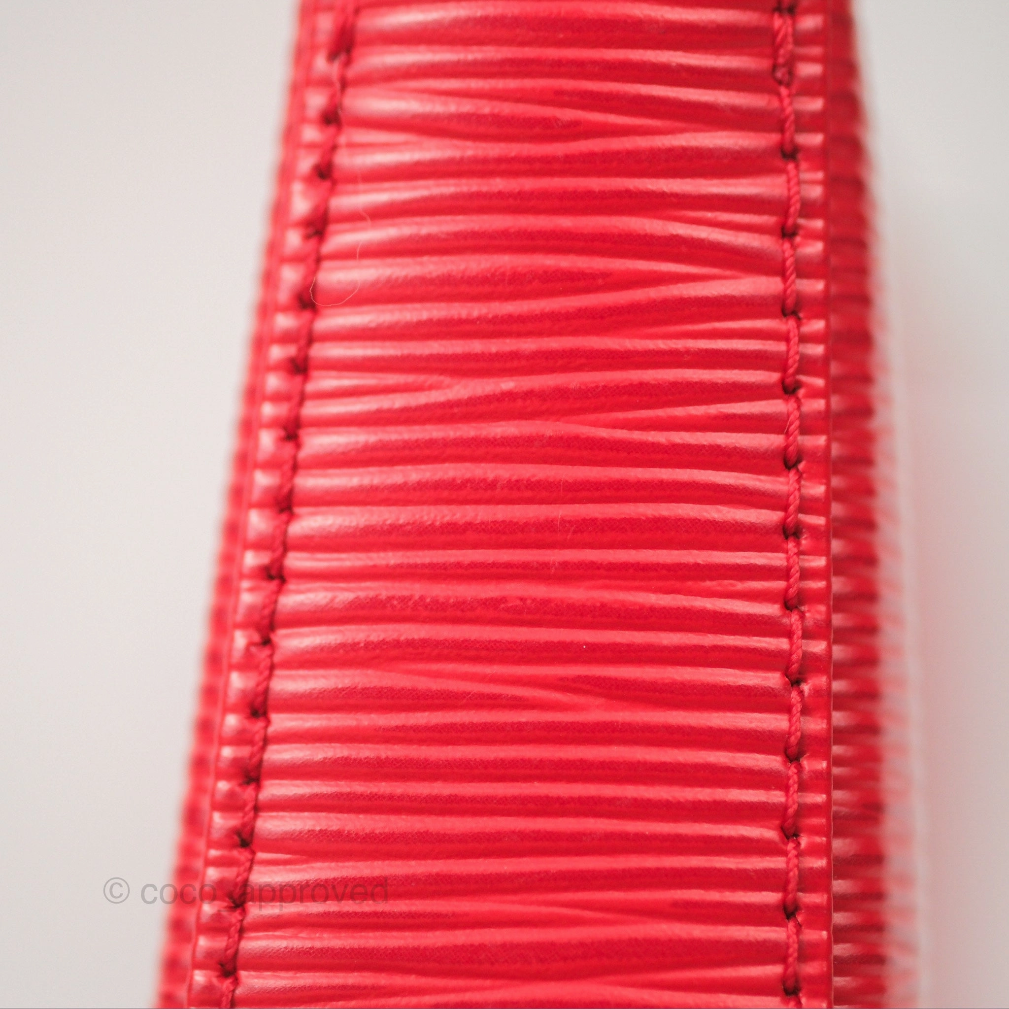 Louis Vuitton Epi Pochette Accessories NM Red