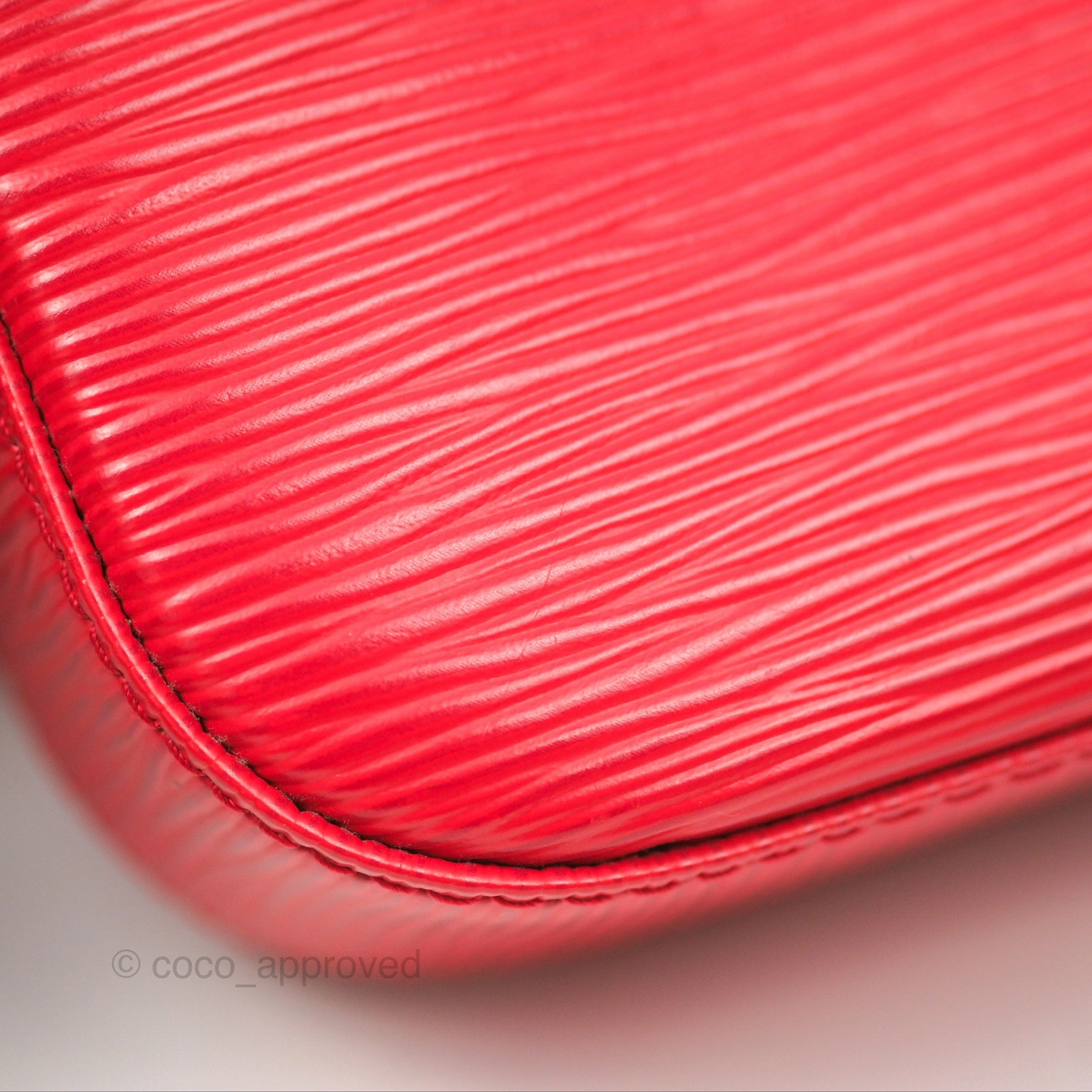 Louis Vuitton Epi Pochette Accessories NM Red