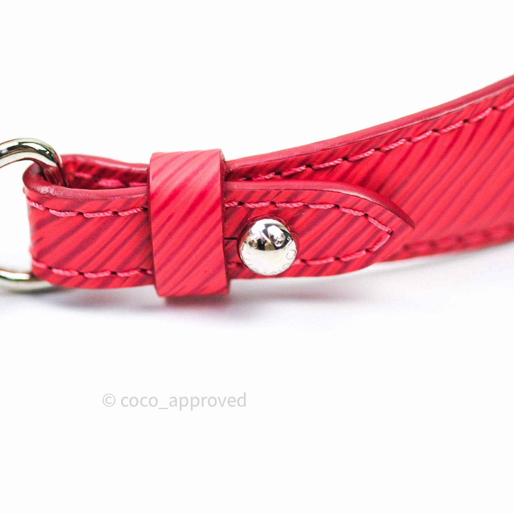 Louis Vuitton Epi Twist Shoulder Bag MM Coquelicot