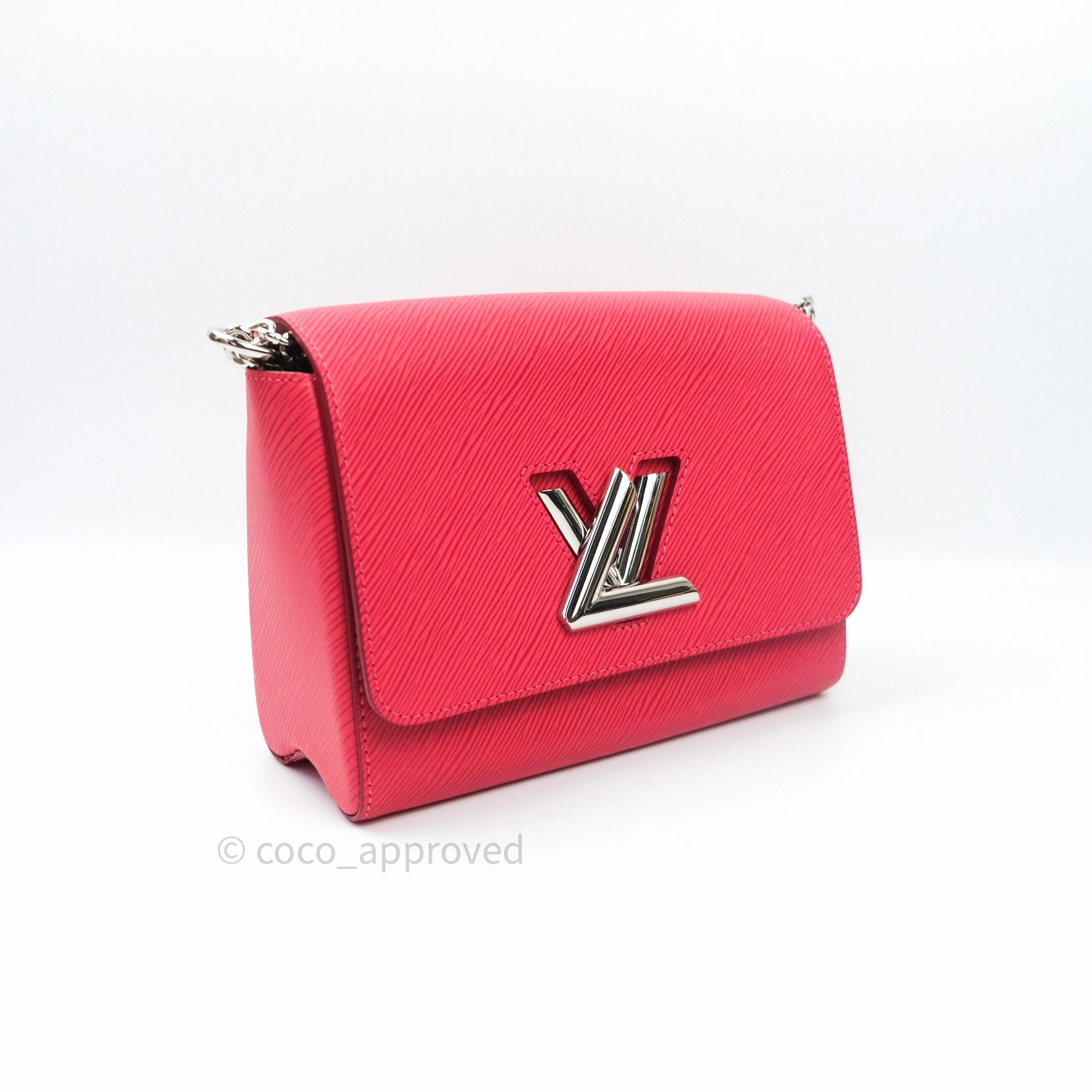 Louis Vuitton Epi Twist Shoulder Bag MM Coquelicot