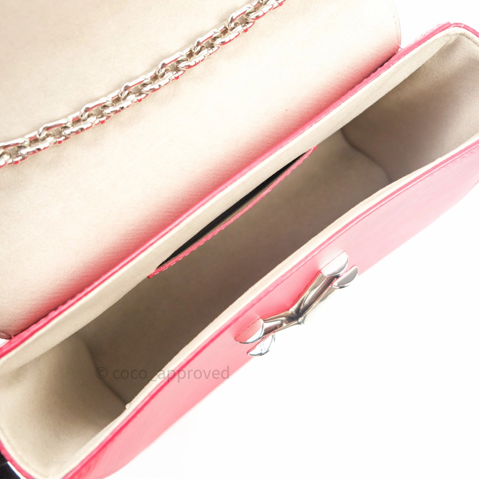 Louis Vuitton Epi Twist Shoulder Bag MM Coquelicot