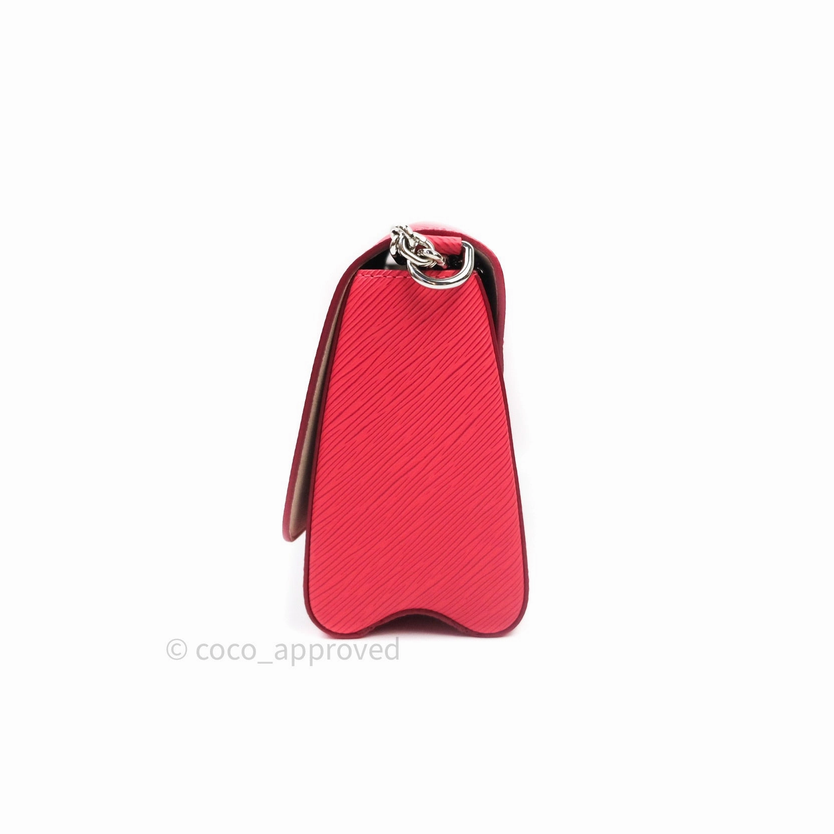 Louis Vuitton Epi Twist Shoulder Bag MM Coquelicot