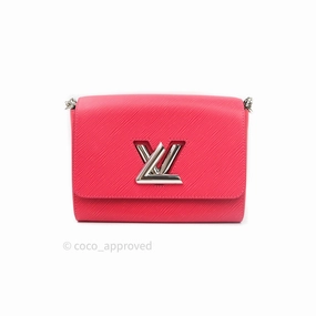 Louis Vuitton Epi Twist Shoulder Bag MM Coquelicot