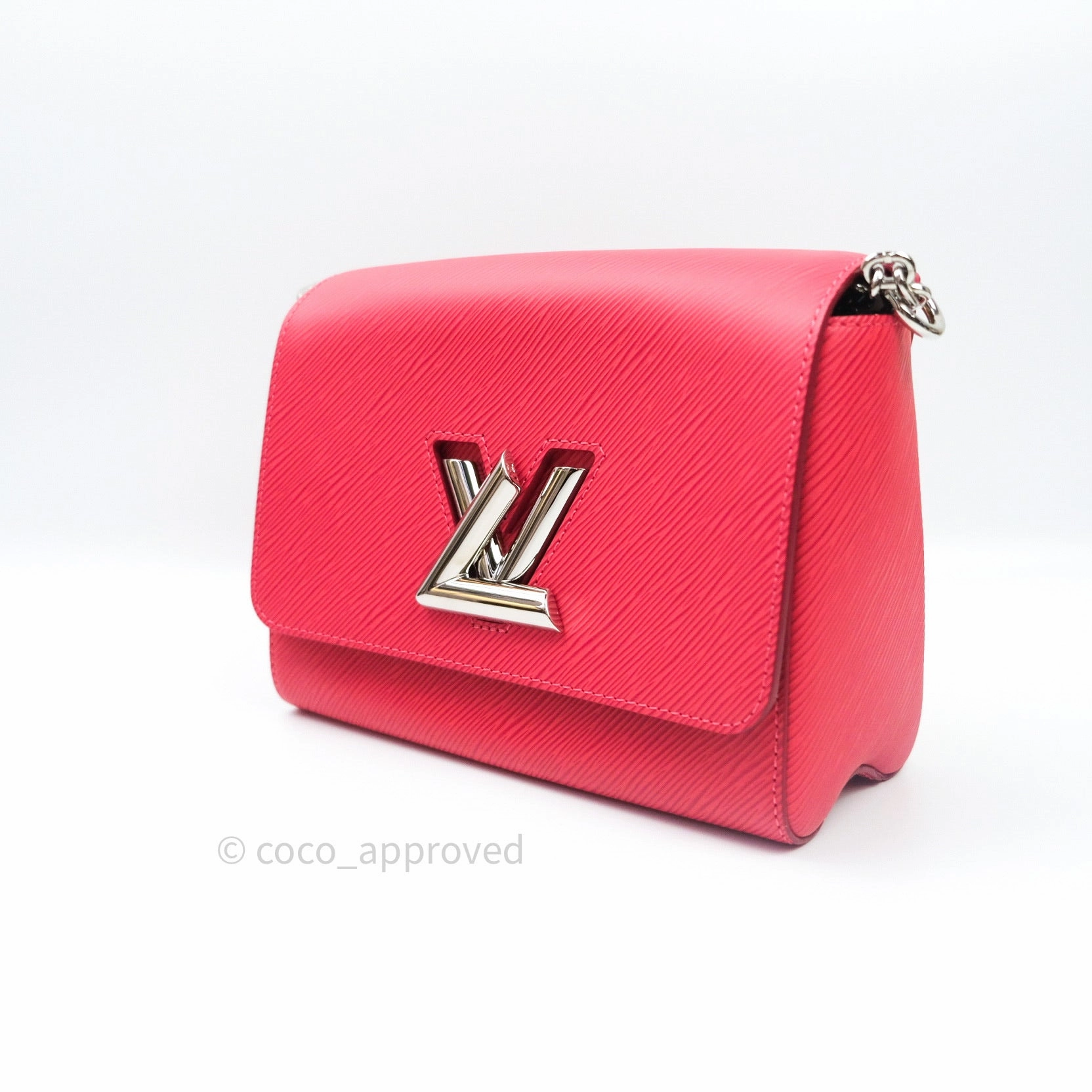 Louis Vuitton Epi Twist Shoulder Bag MM Coquelicot