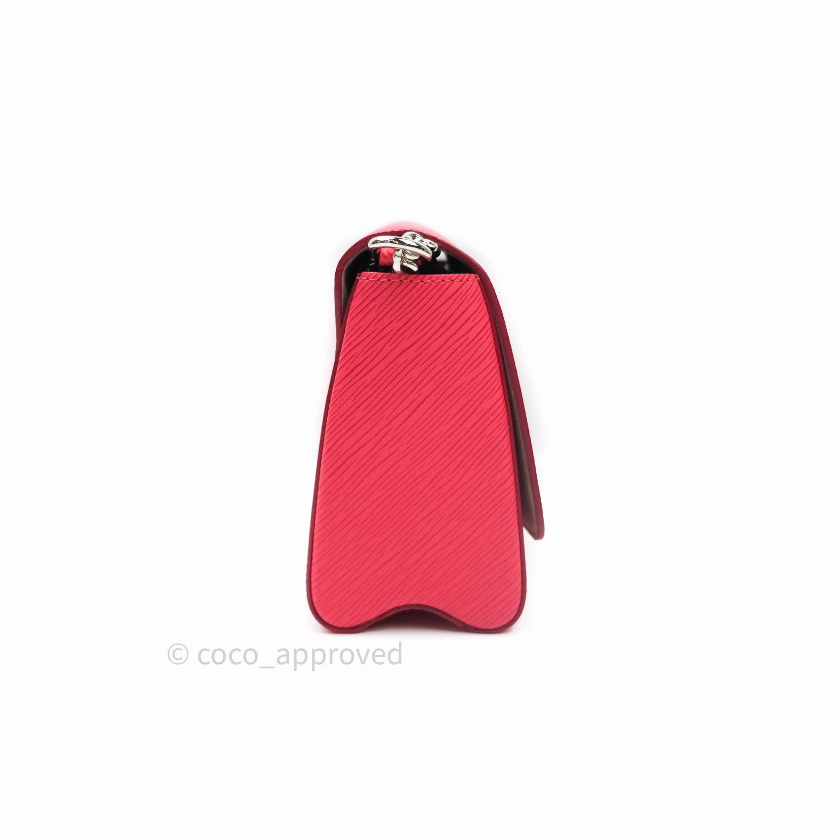 Louis Vuitton Epi Twist Shoulder Bag MM Coquelicot