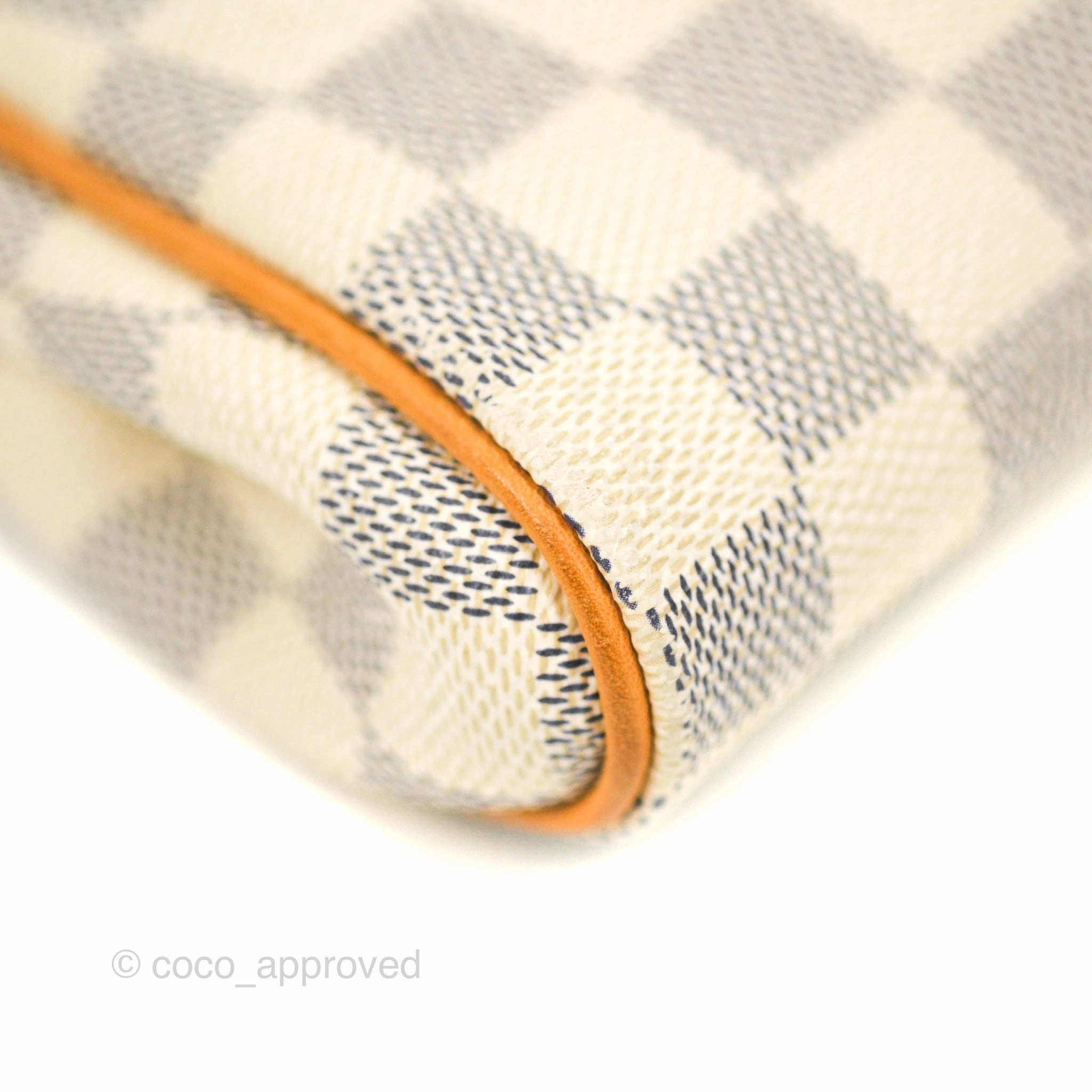 Louis Vuitton Eva Clutch With Strap Damier Azur