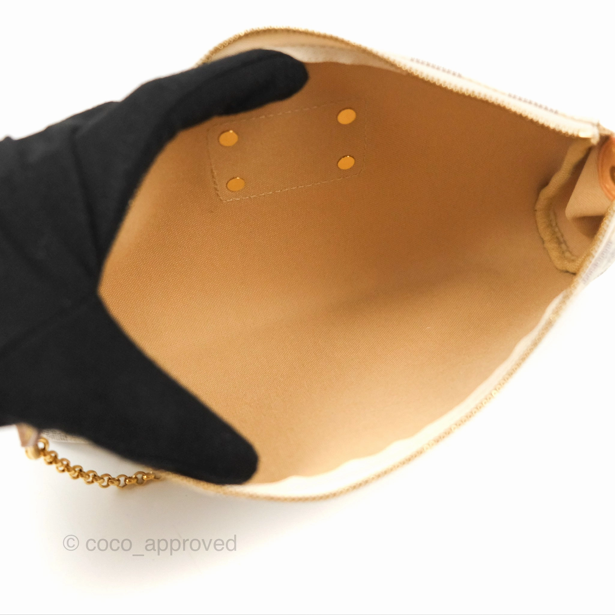 Louis Vuitton Eva Clutch With Strap Damier Azur