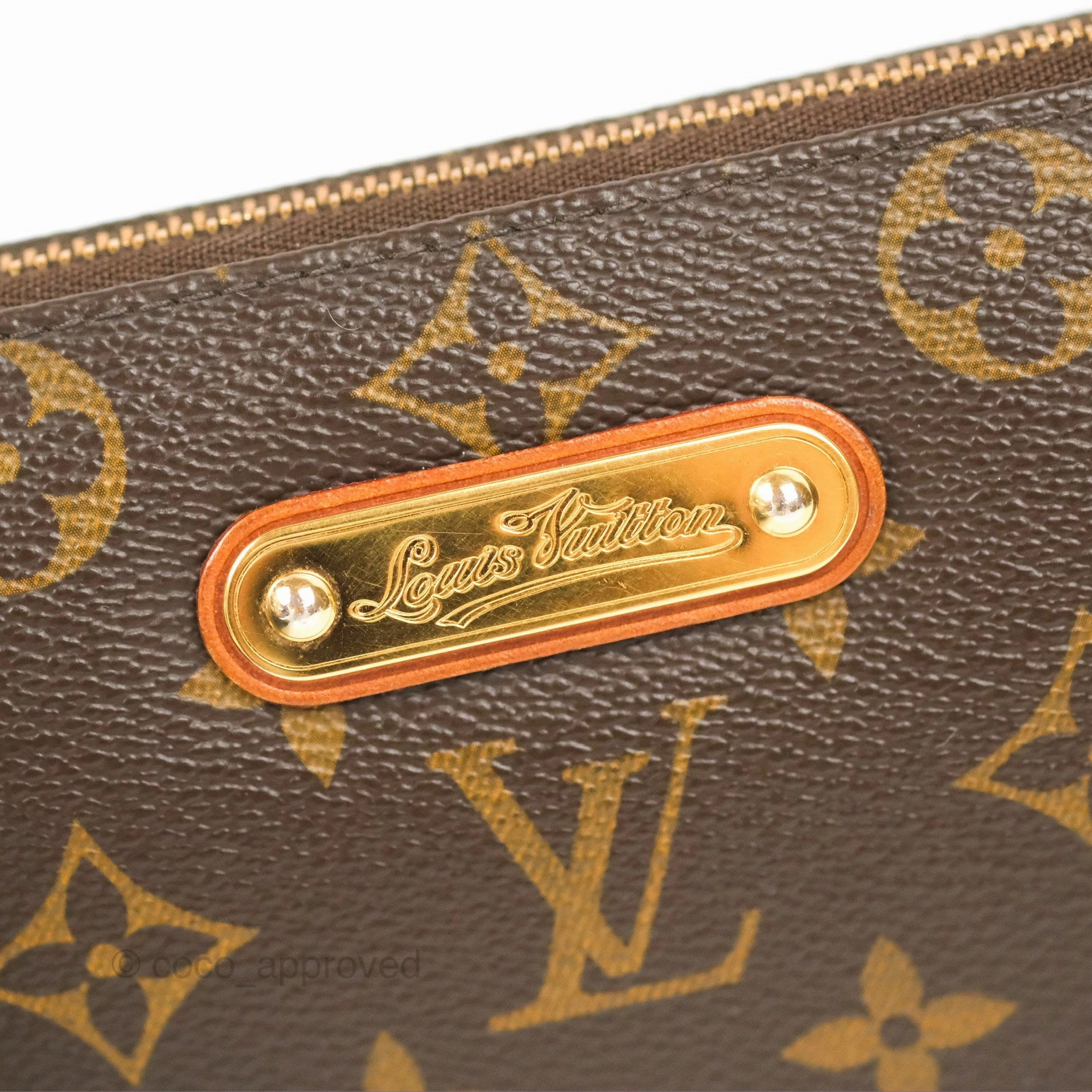 Louis Vuitton Eva Shoulder Bag Monogram Coated Canvas