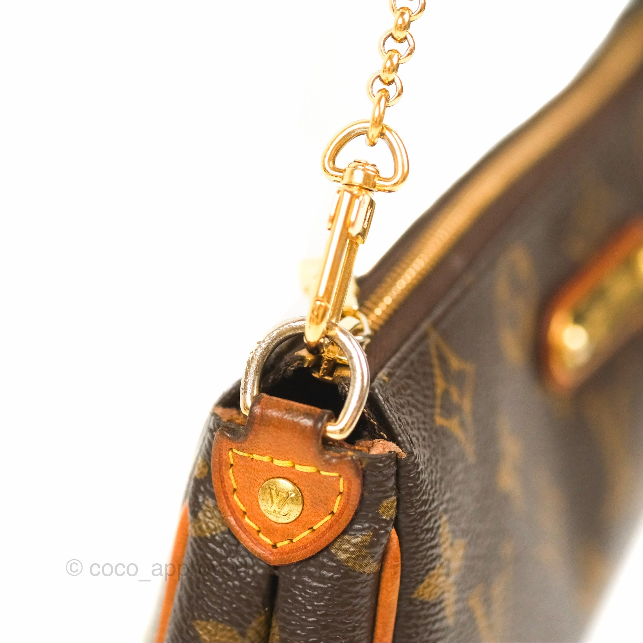 Louis Vuitton Eva Shoulder Bag Monogram Coated Canvas