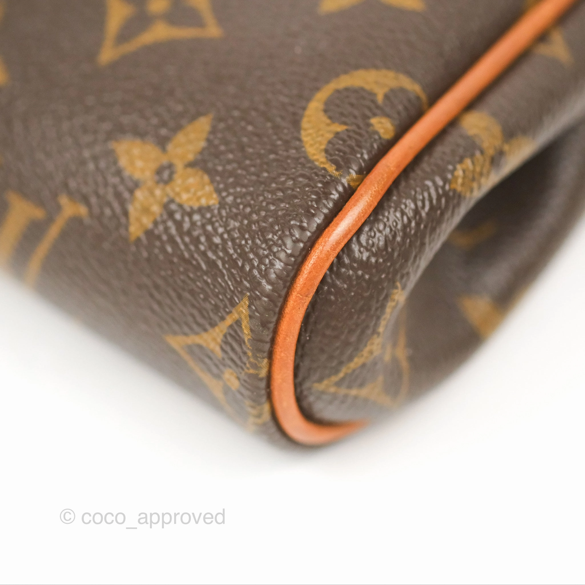 Louis Vuitton Eva Shoulder Bag Monogram Coated Canvas