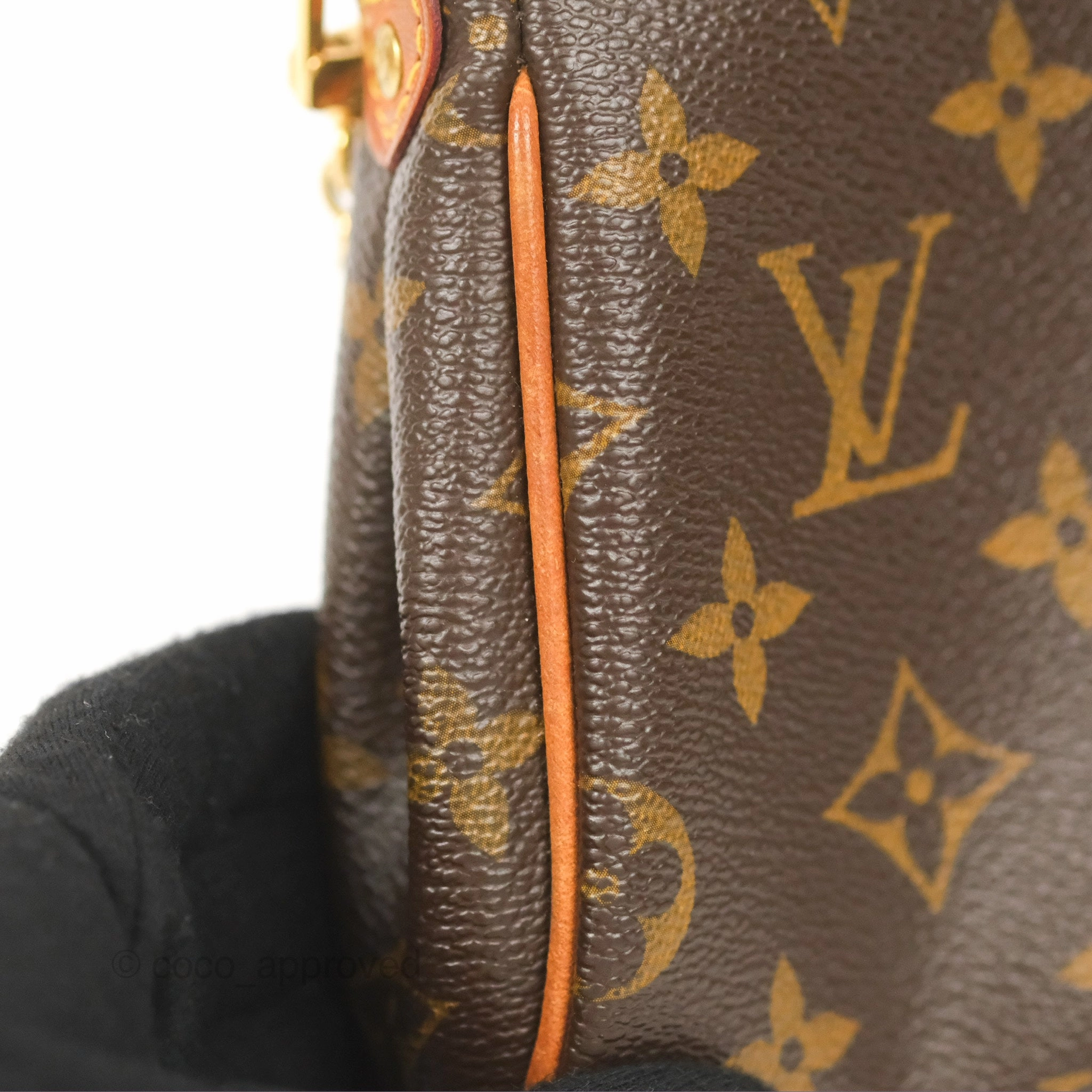 Louis Vuitton Eva Shoulder Bag Monogram Coated Canvas