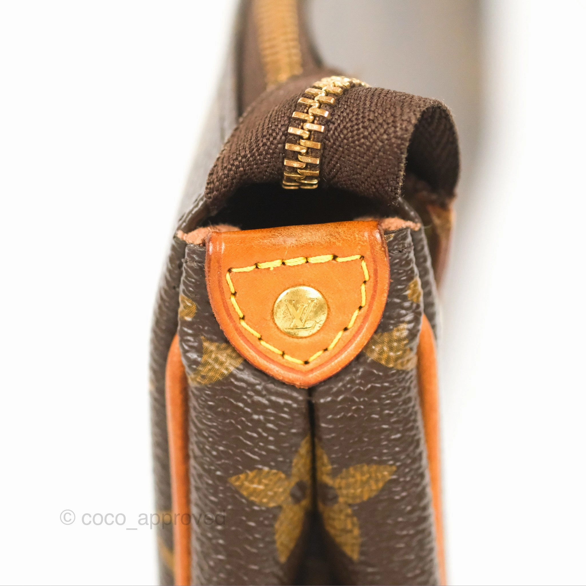 Louis Vuitton Eva Shoulder Bag Monogram Coated Canvas