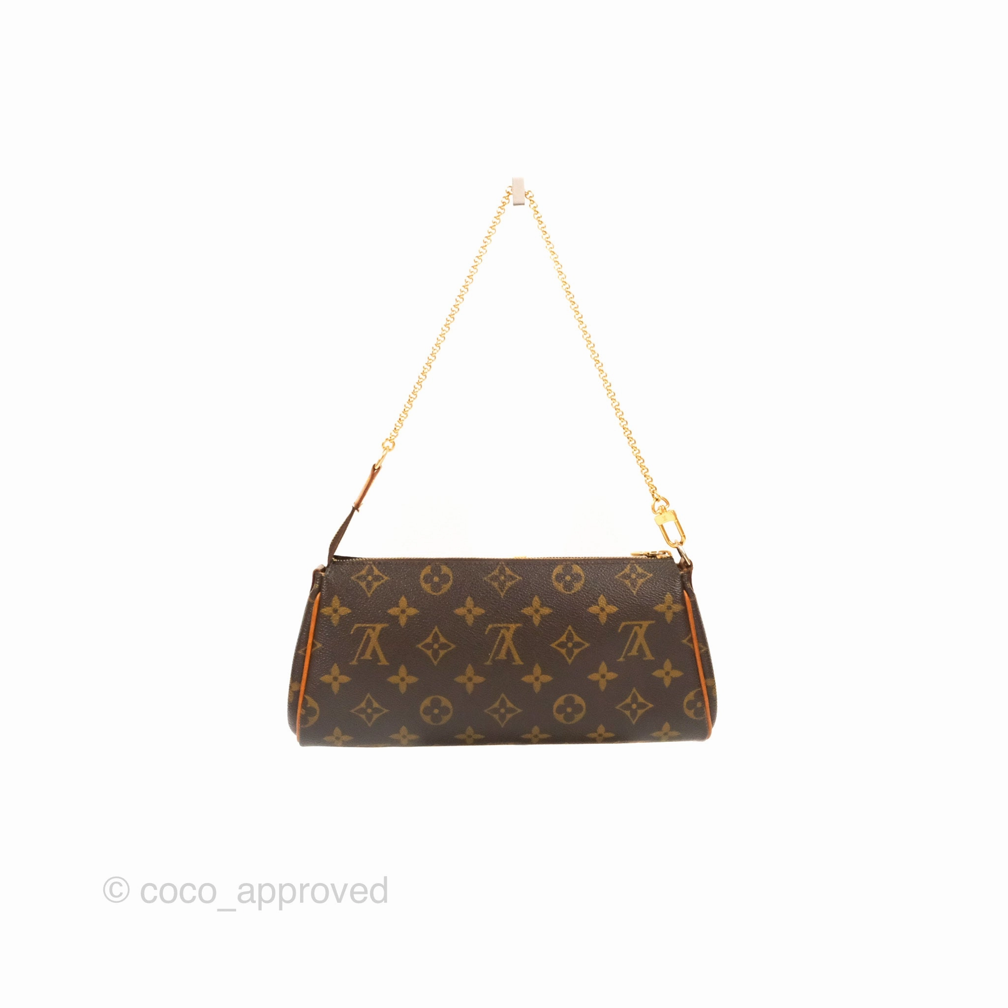 Louis Vuitton Eva Shoulder Bag Monogram Coated Canvas