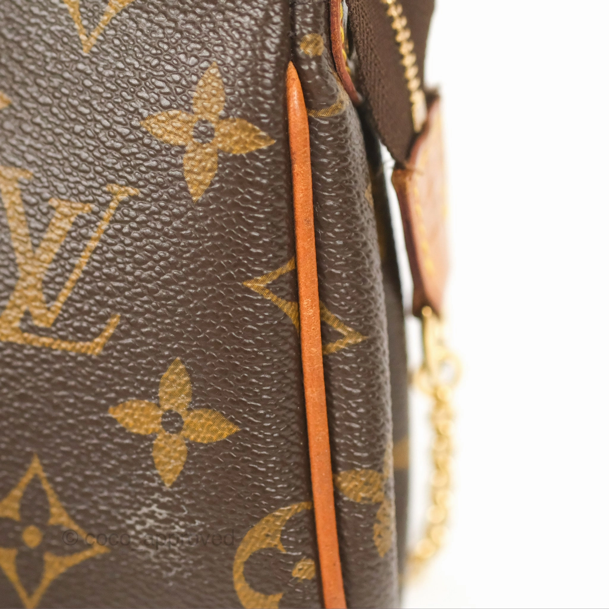Louis Vuitton Eva Shoulder Bag Monogram Coated Canvas