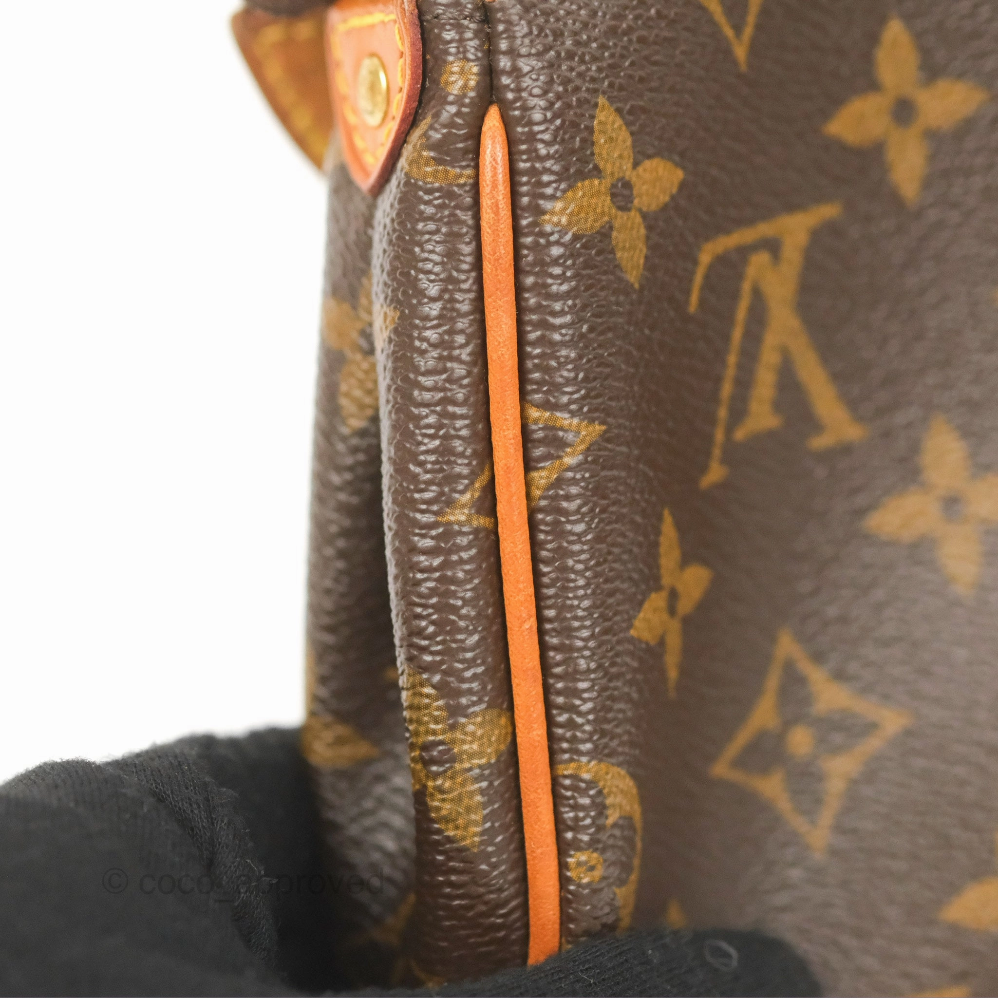 Louis Vuitton Eva Shoulder Bag Monogram Coated Canvas