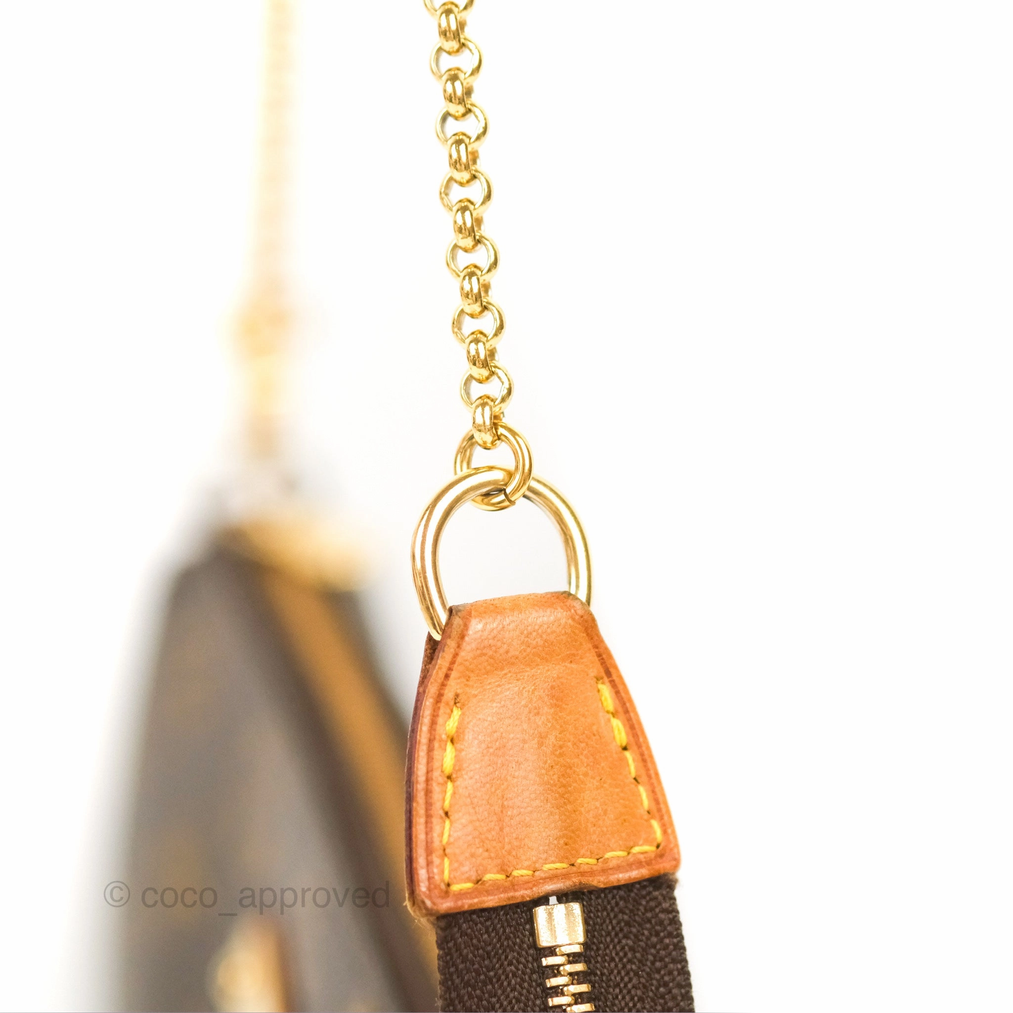 Louis Vuitton Eva Shoulder Bag Monogram Coated Canvas