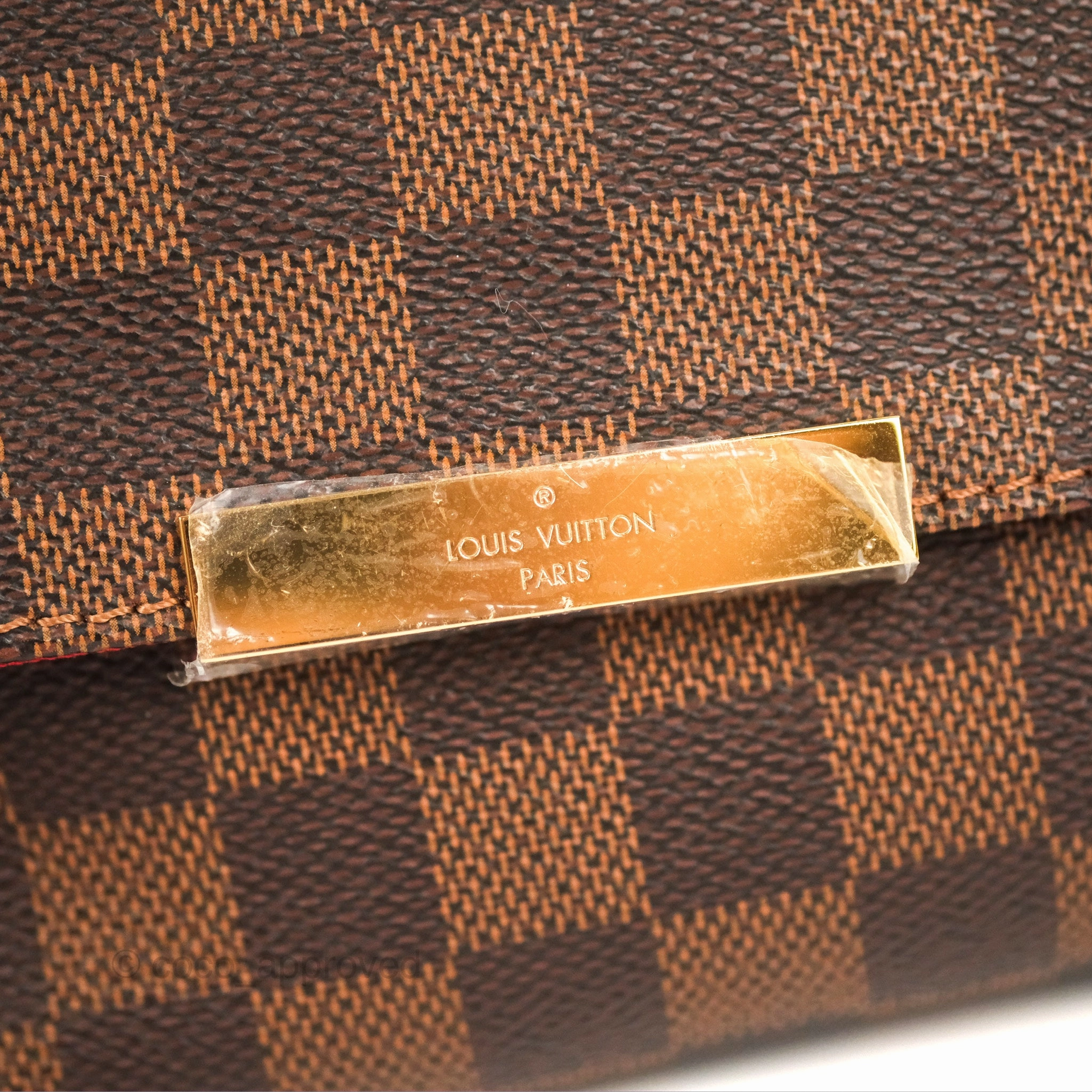 Louis Vuitton Favourite MM Flap Bag Damier Ebene