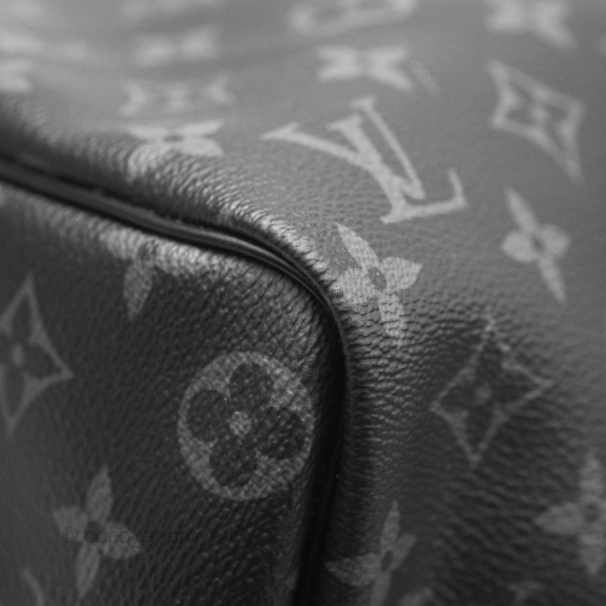 Louis Vuitton Keepall Bandoulire 45 Duffle Bag Monogram Eclipse Canvas