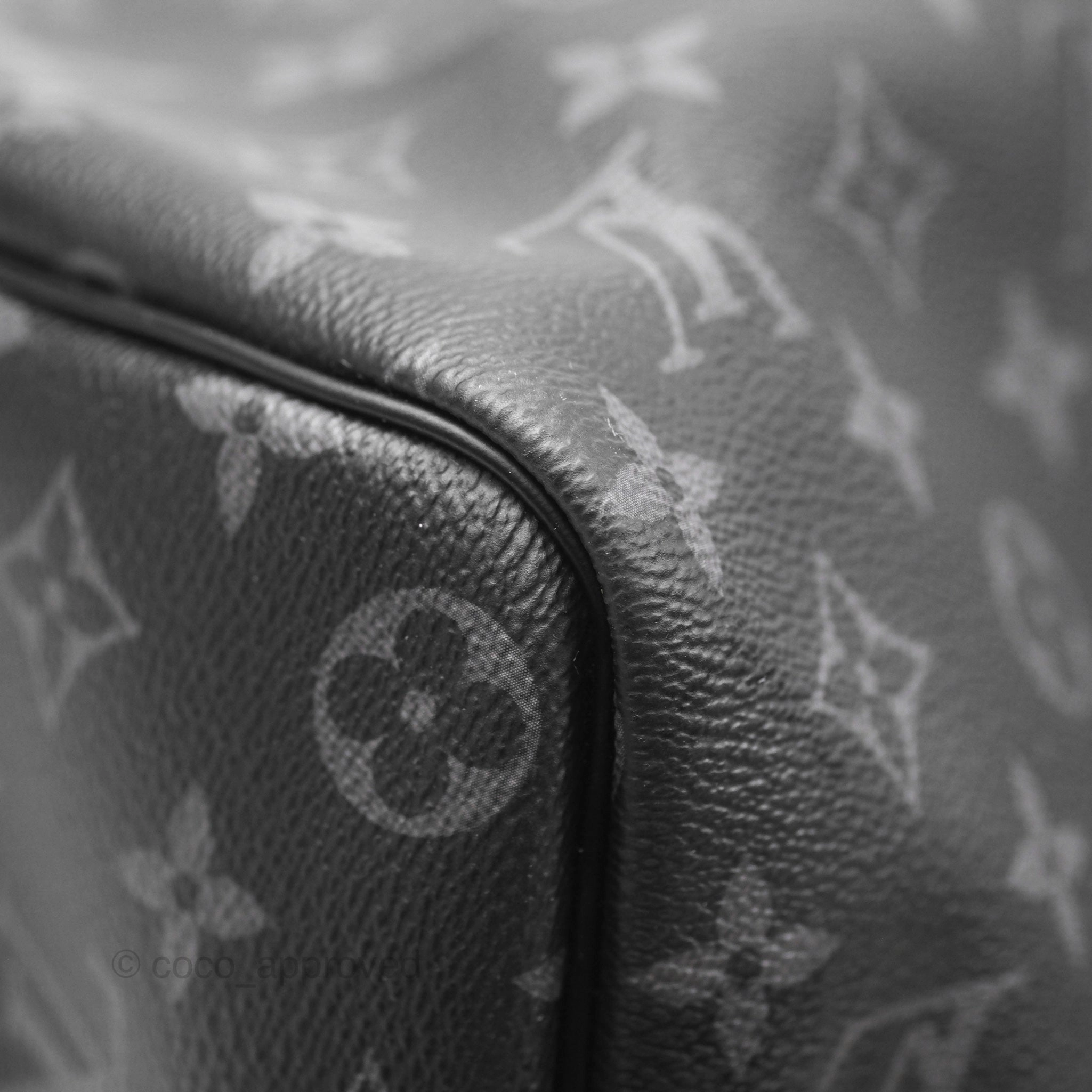 Louis Vuitton Keepall Bandoulire 45 Duffle Bag Monogram Eclipse Canvas