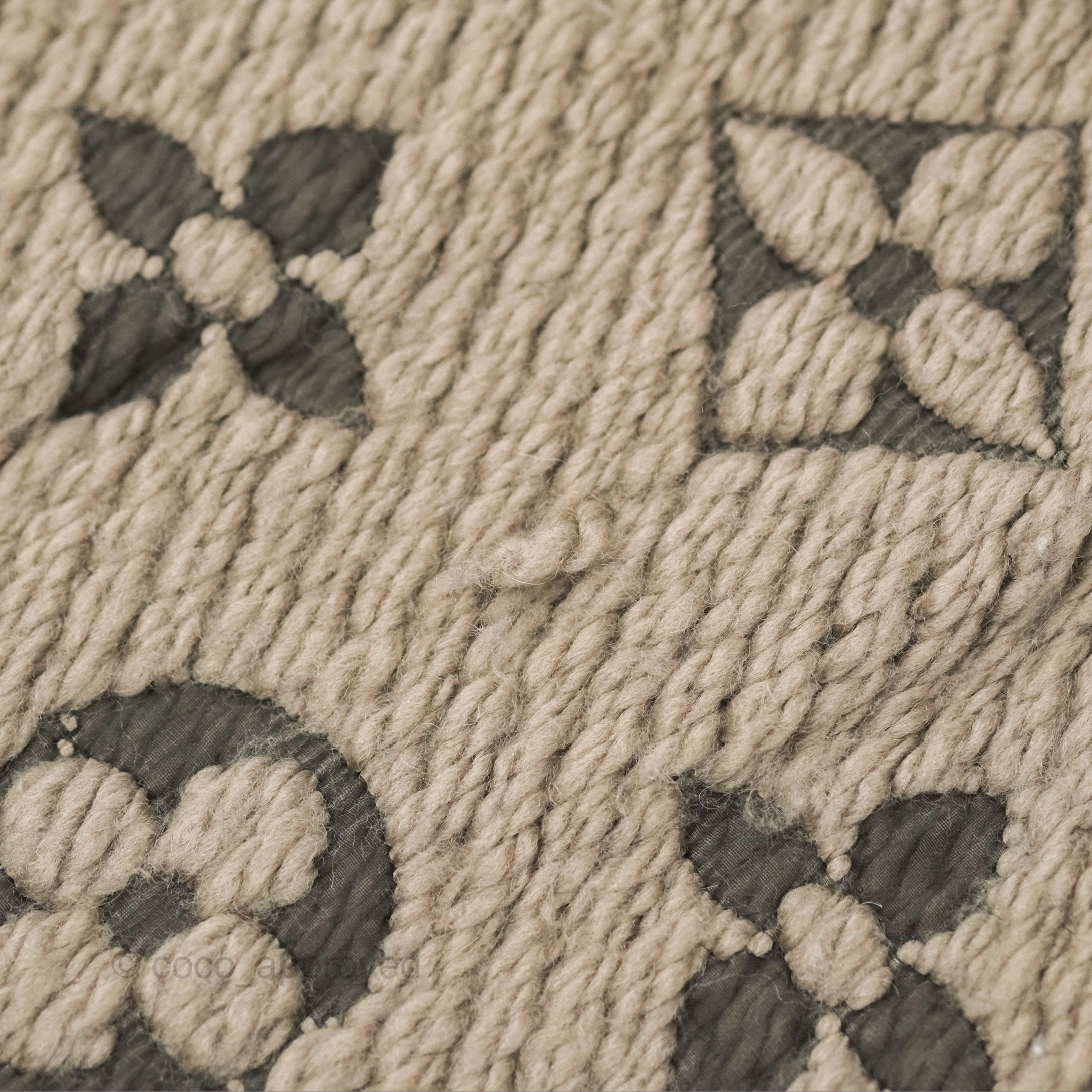 Louis Vuitton Logomania Scarf Verone Wool Silk