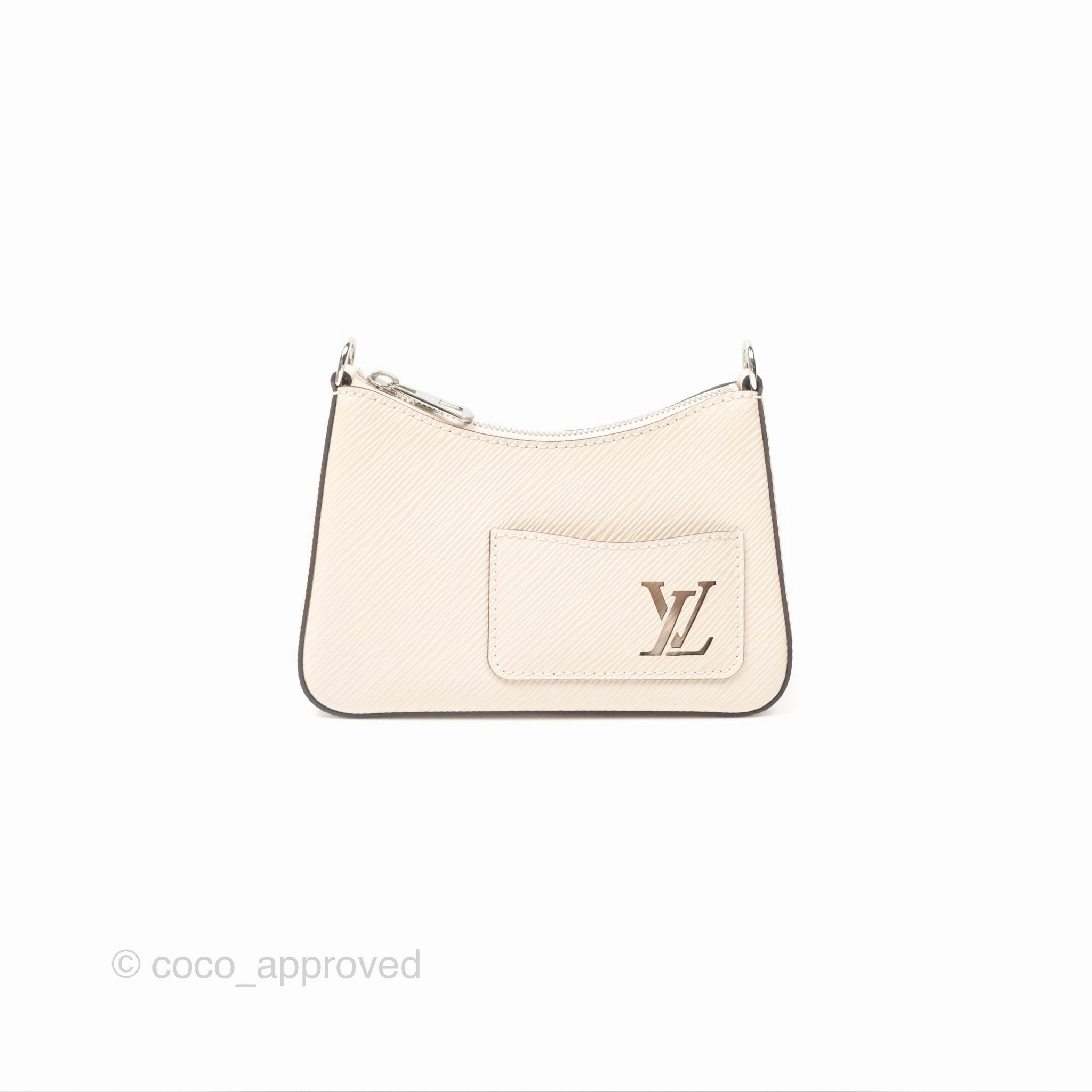 Louis Vuitton Marellini Quartz Silver Hardware