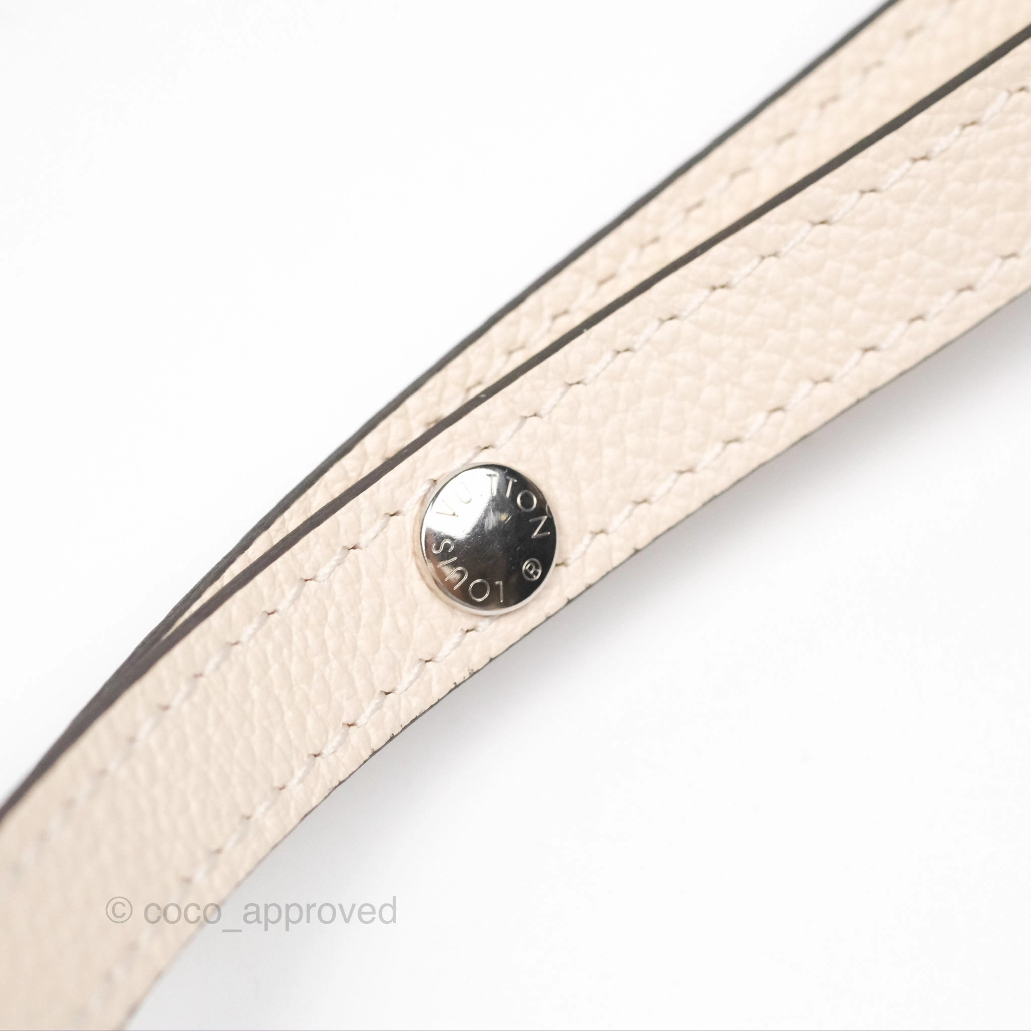 Louis Vuitton Marellini Quartz Silver Hardware