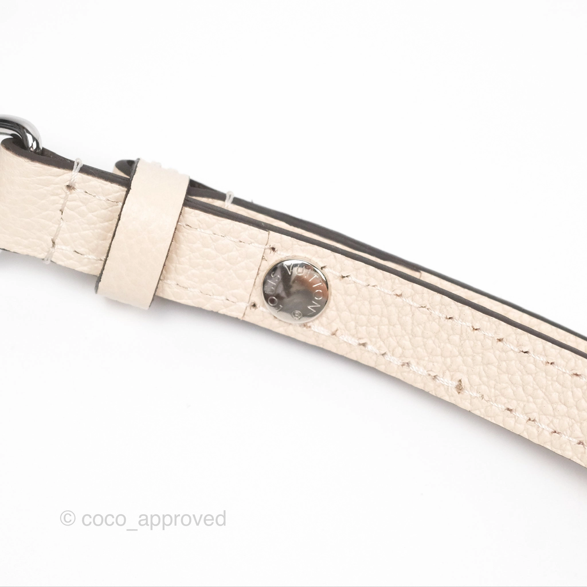 Louis Vuitton Marellini Quartz Silver Hardware