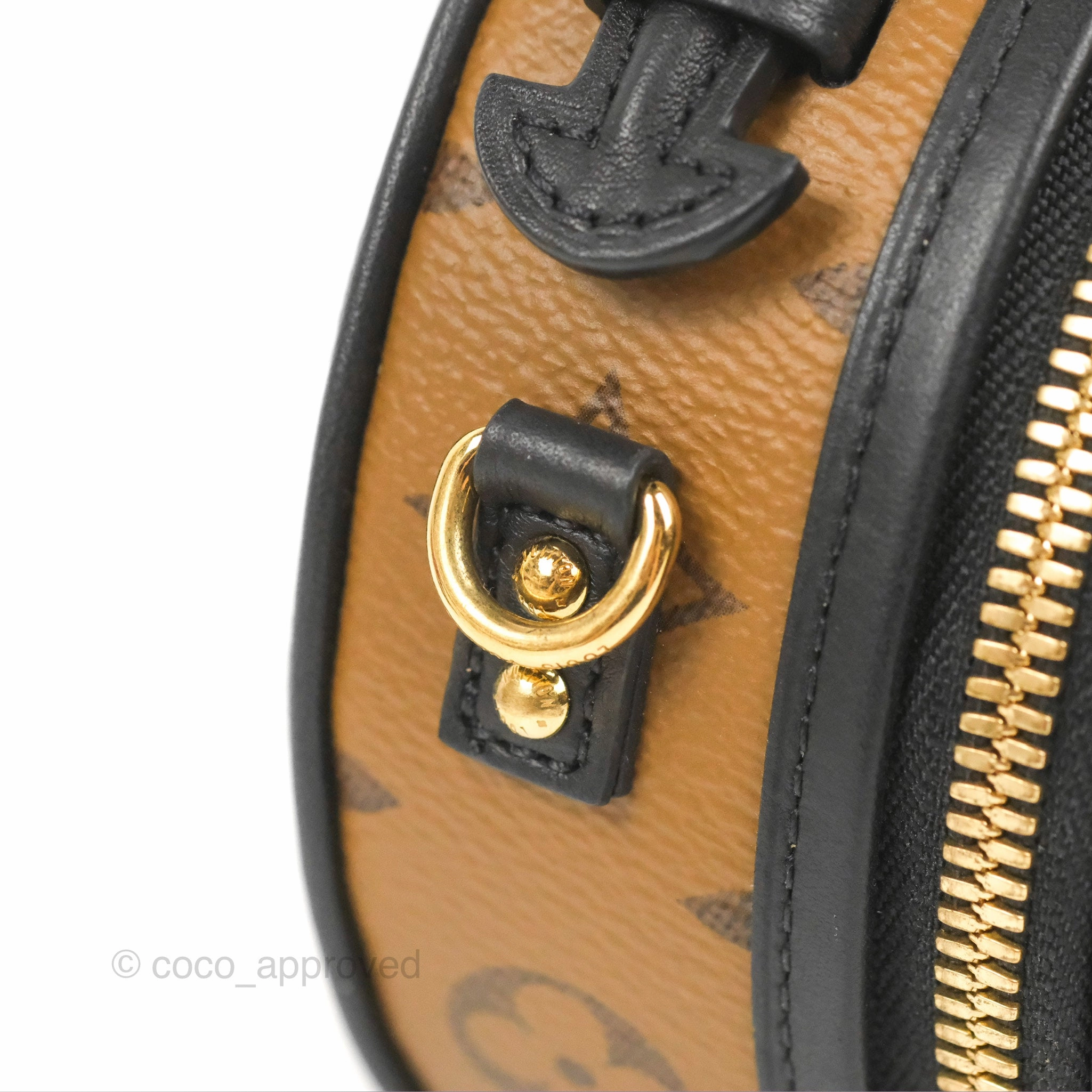 Louis Vuitton Mini Bote Chapeau Monogram Reverse Canvas Black