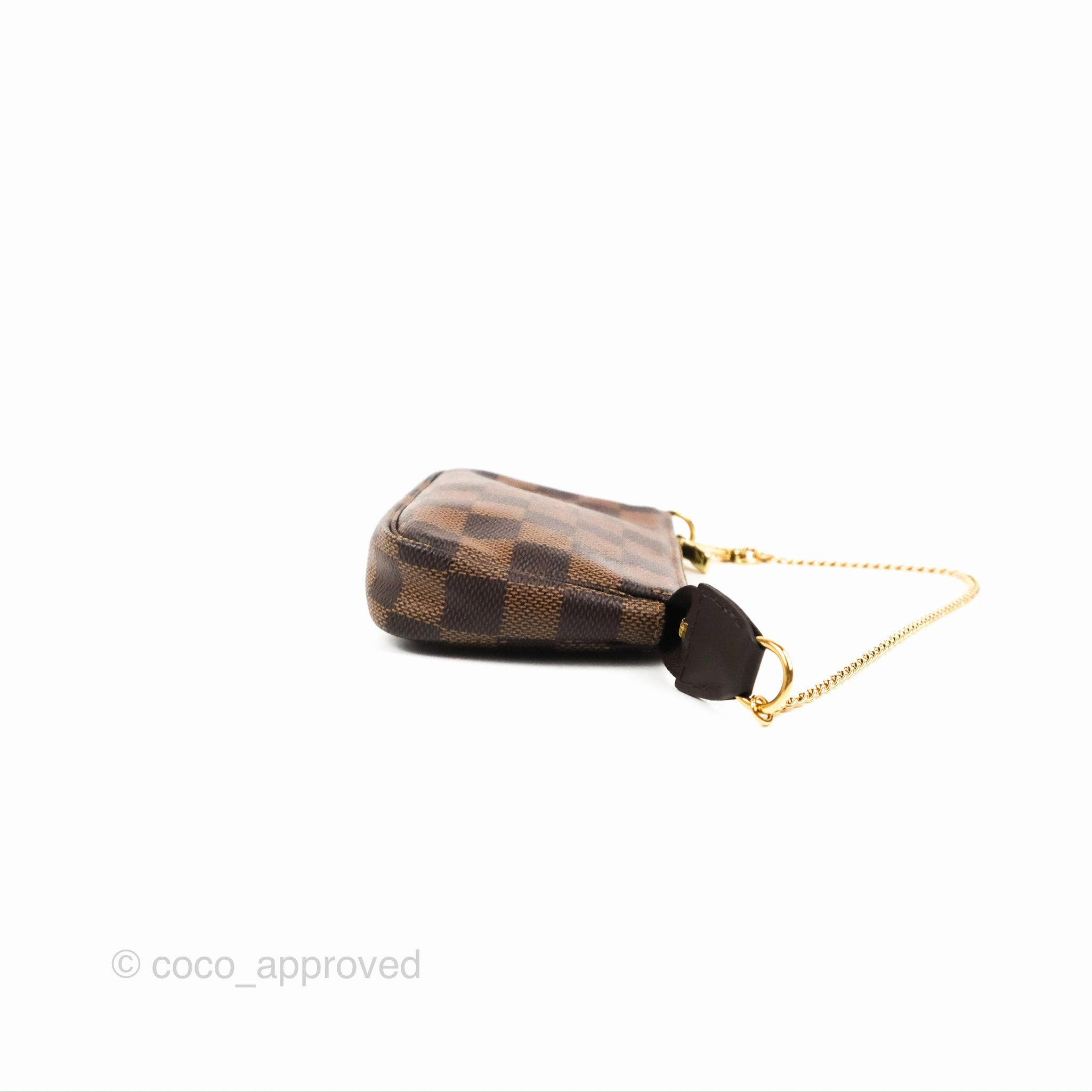 Louis Vuitton Mini Pochette Accessories Damier Ebene