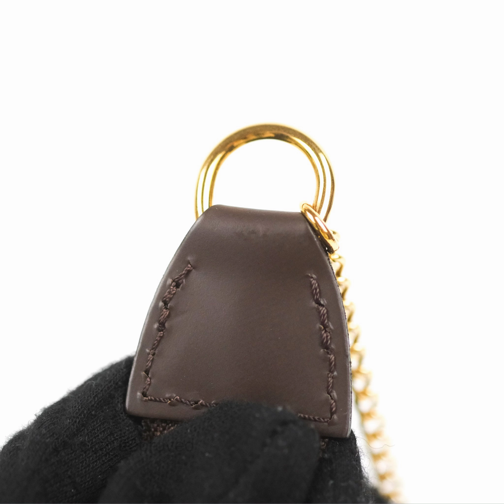 Louis Vuitton Mini Pochette Accessories Damier Ebene
