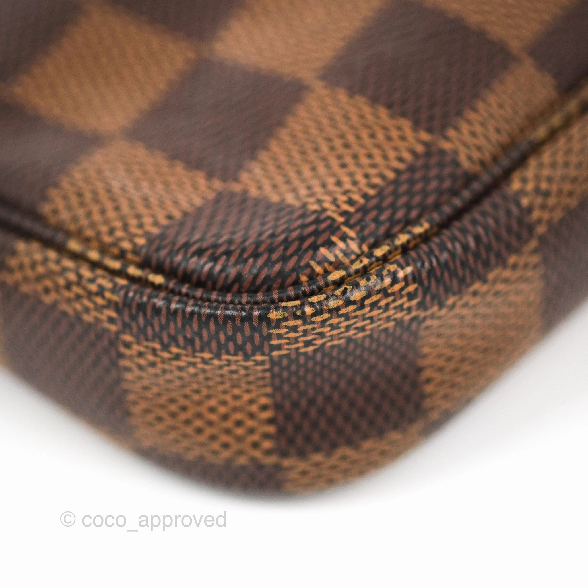 Louis Vuitton Mini Pochette Accessories Damier Ebene