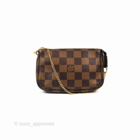 Louis Vuitton Mini Pochette Accessories Damier Ebene