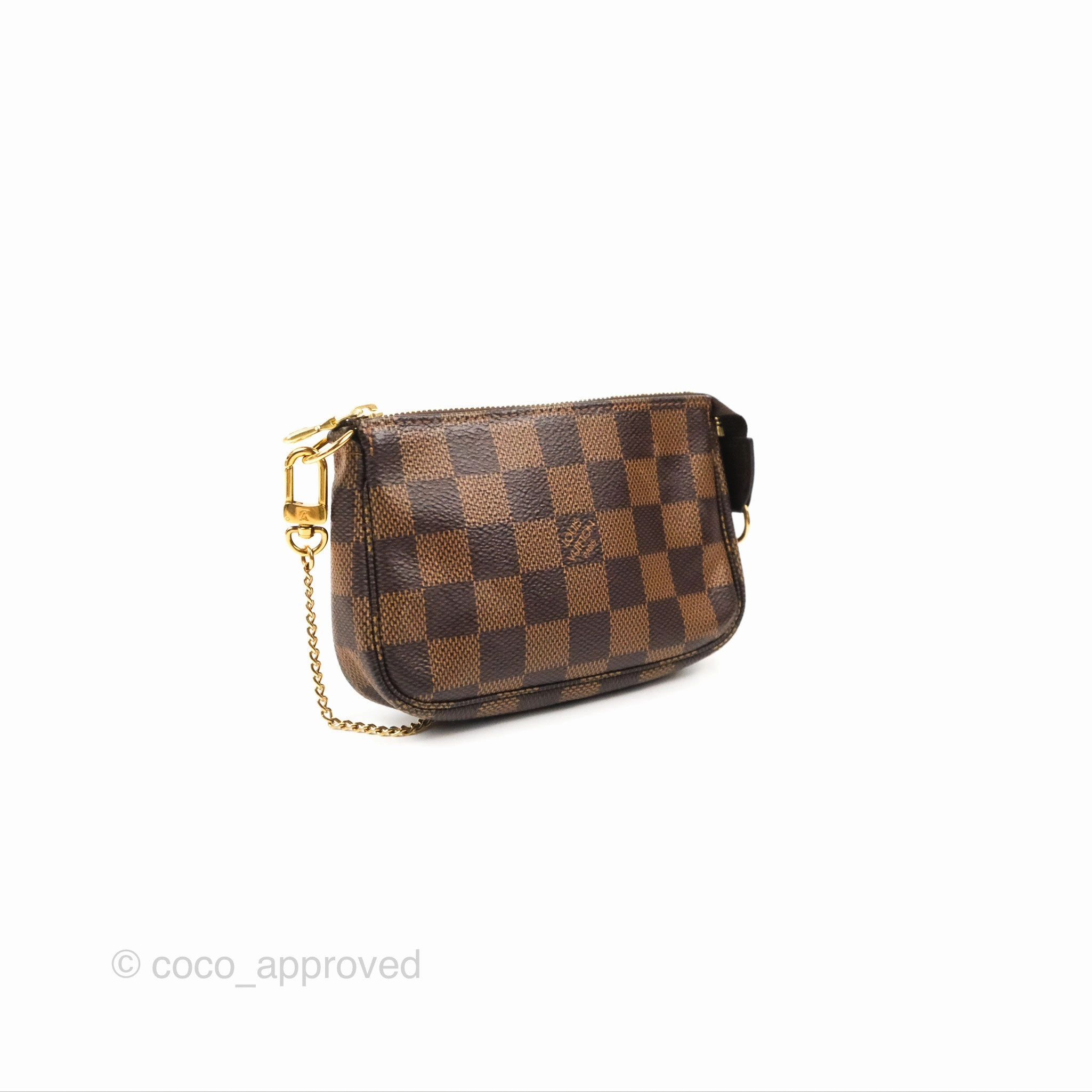 Louis Vuitton Mini Pochette Accessories Damier Ebene