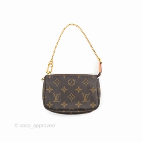 Louis Vuitton Mini Pochette Accessories Monogram Canvas