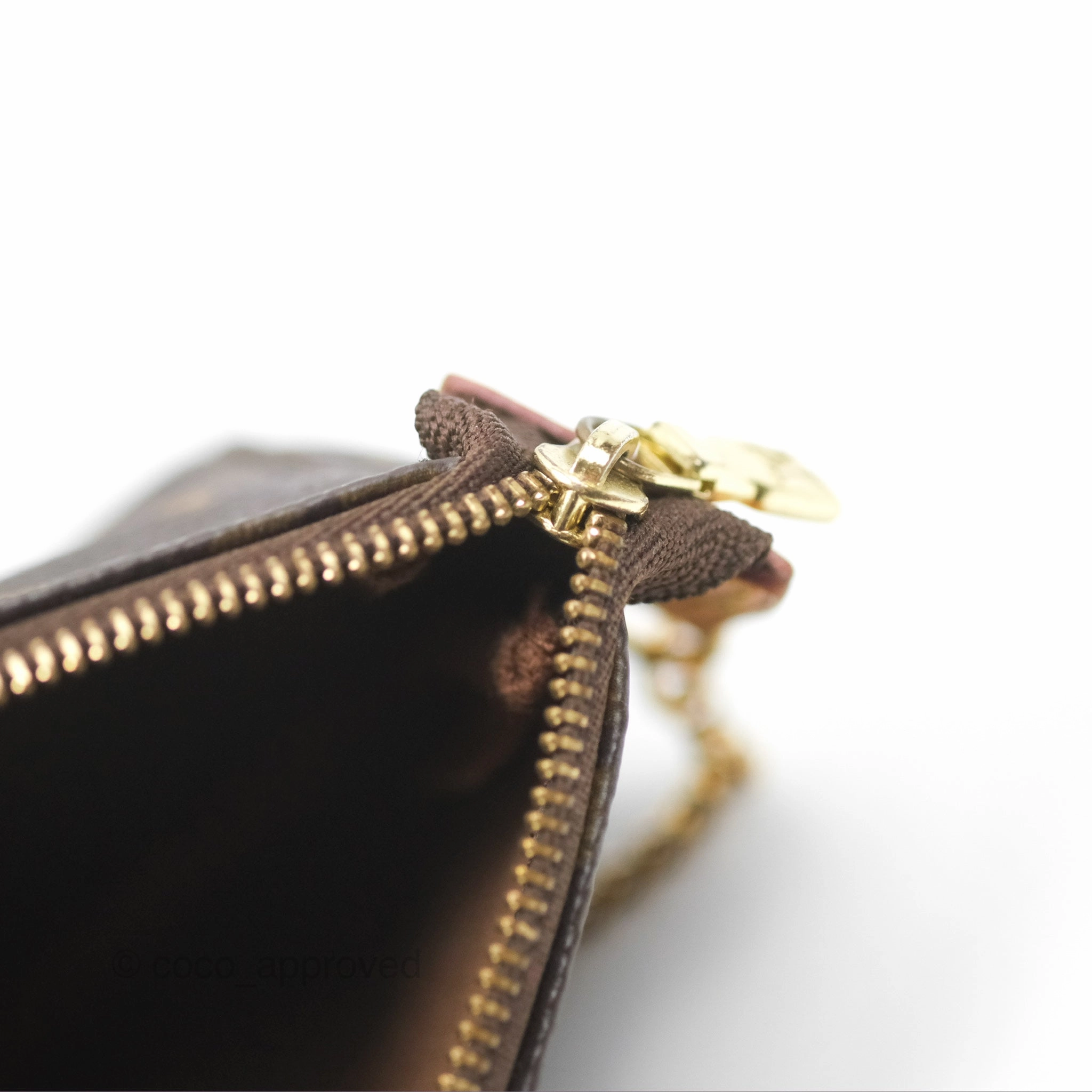 Louis Vuitton Mini Pochette Accessories Monogram Canvas
