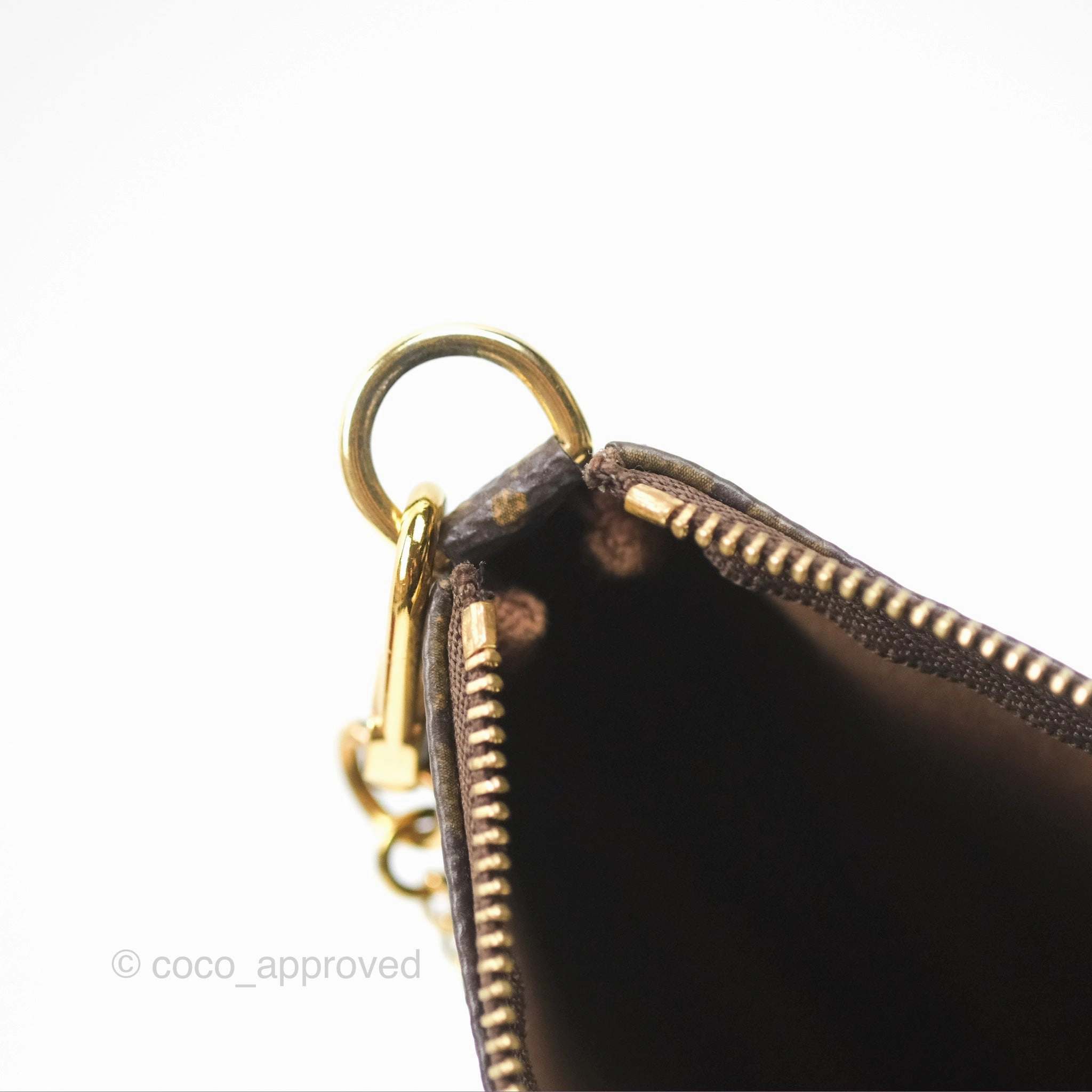 Louis Vuitton Mini Pochette Accessories Monogram Canvas