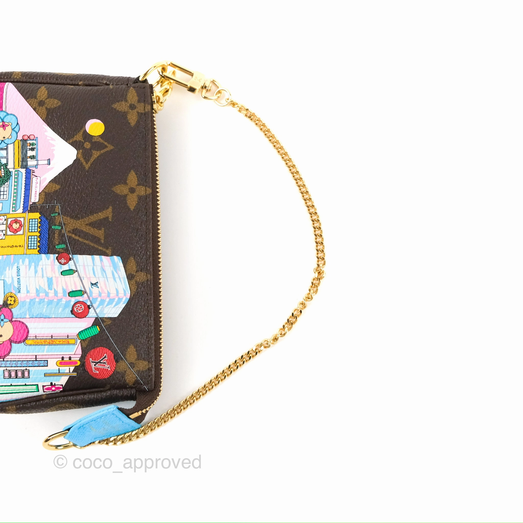 Louis Vuitton Mini Pochette Accessories Monogram Canvas Tokyo 2022
