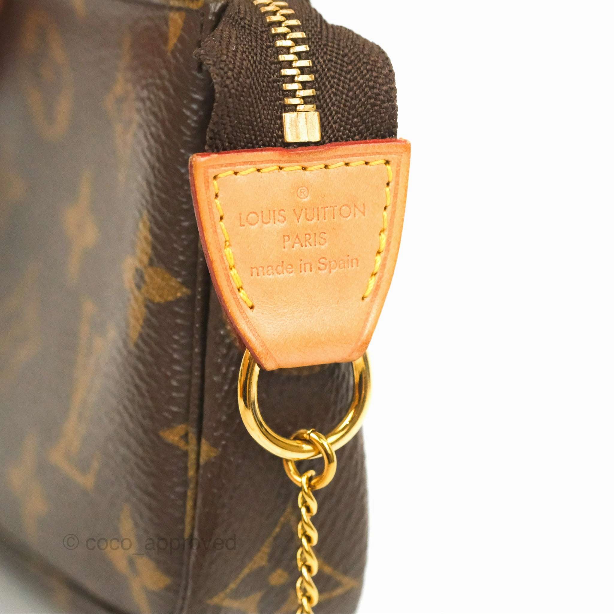 Louis Vuitton Monogram Canvas Mini Pochette Accessories