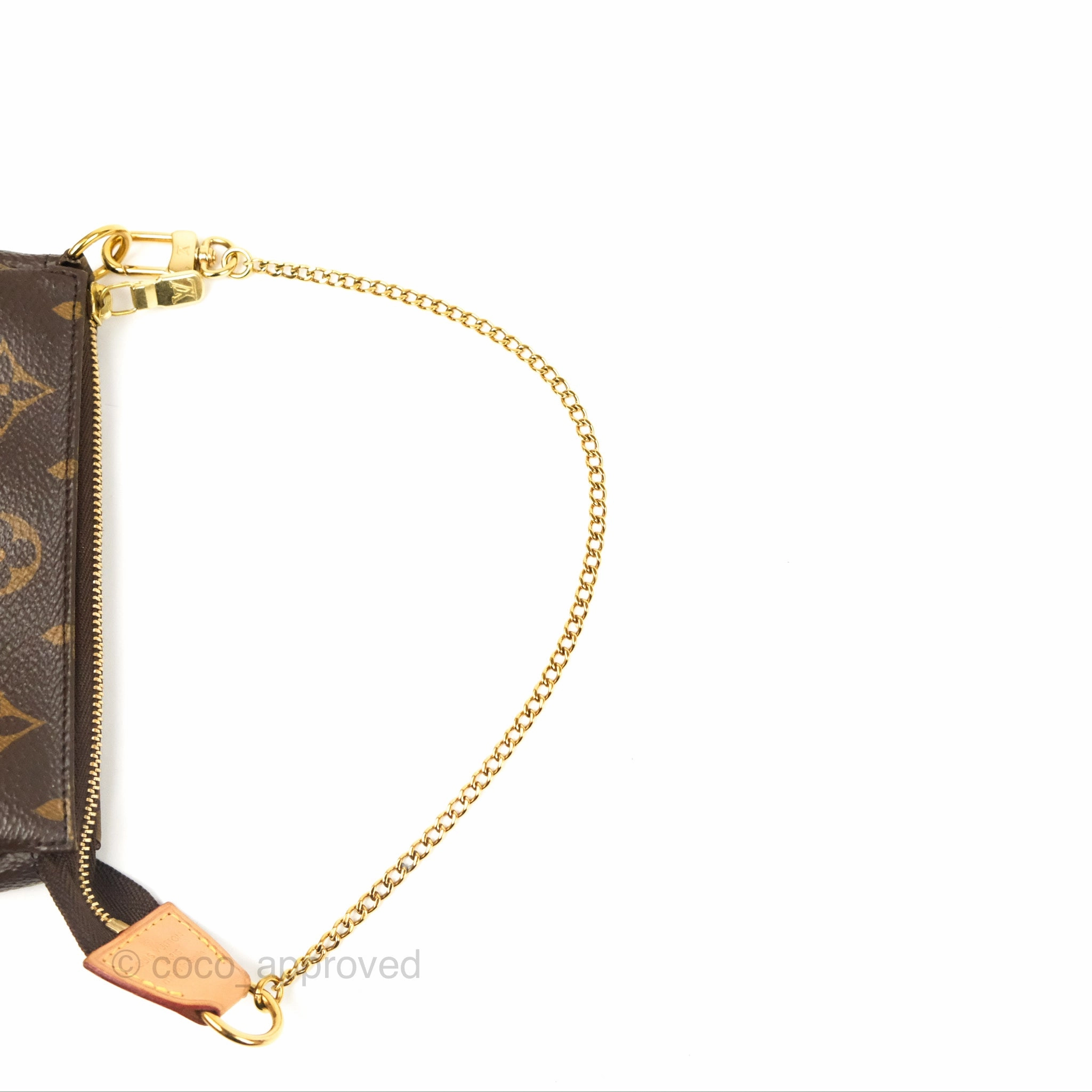 Louis Vuitton Monogram Canvas Mini Pochette Accessories