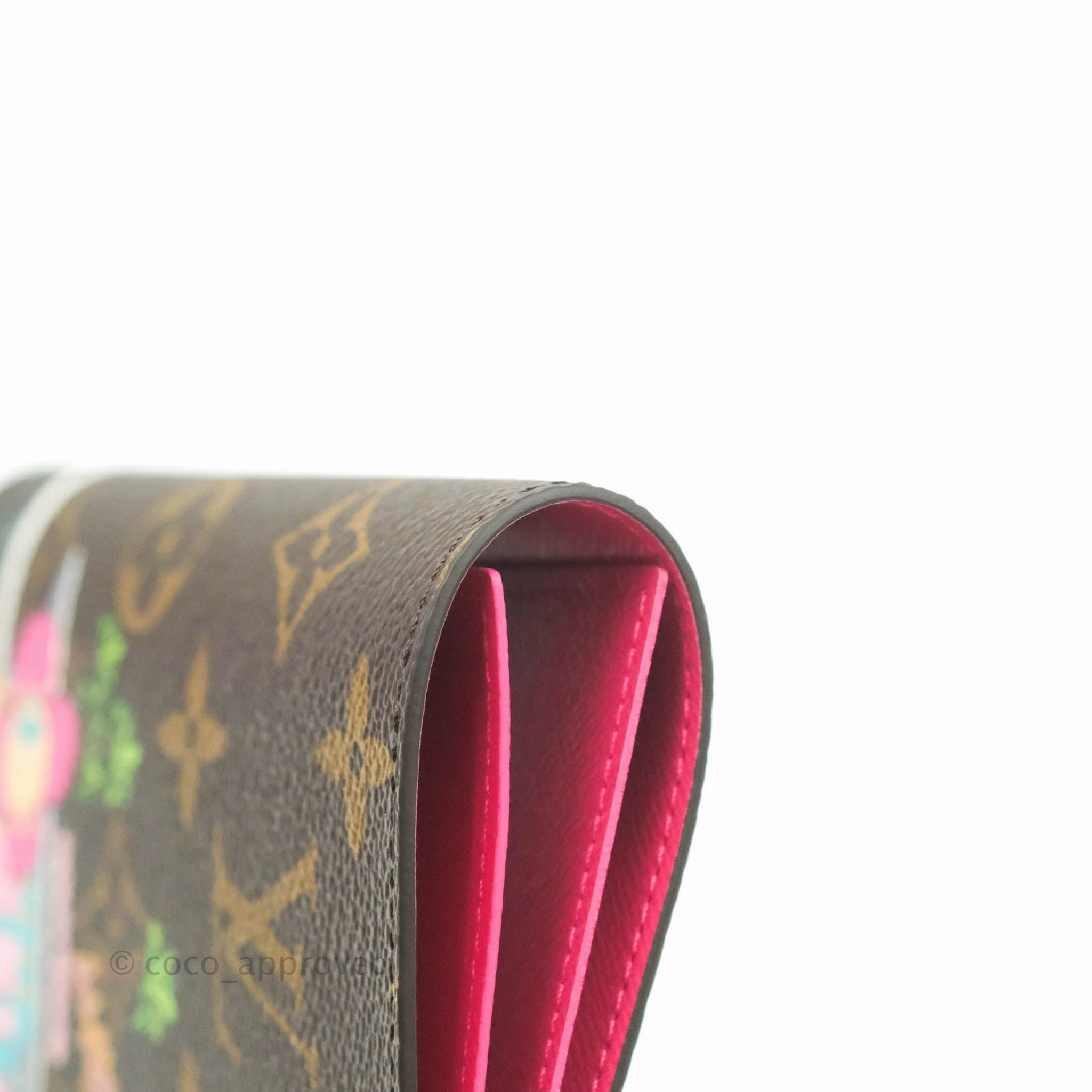 Louis Vuitton Monogram Christmas Animation Hollywood Passport Cover Fuchsia 2021