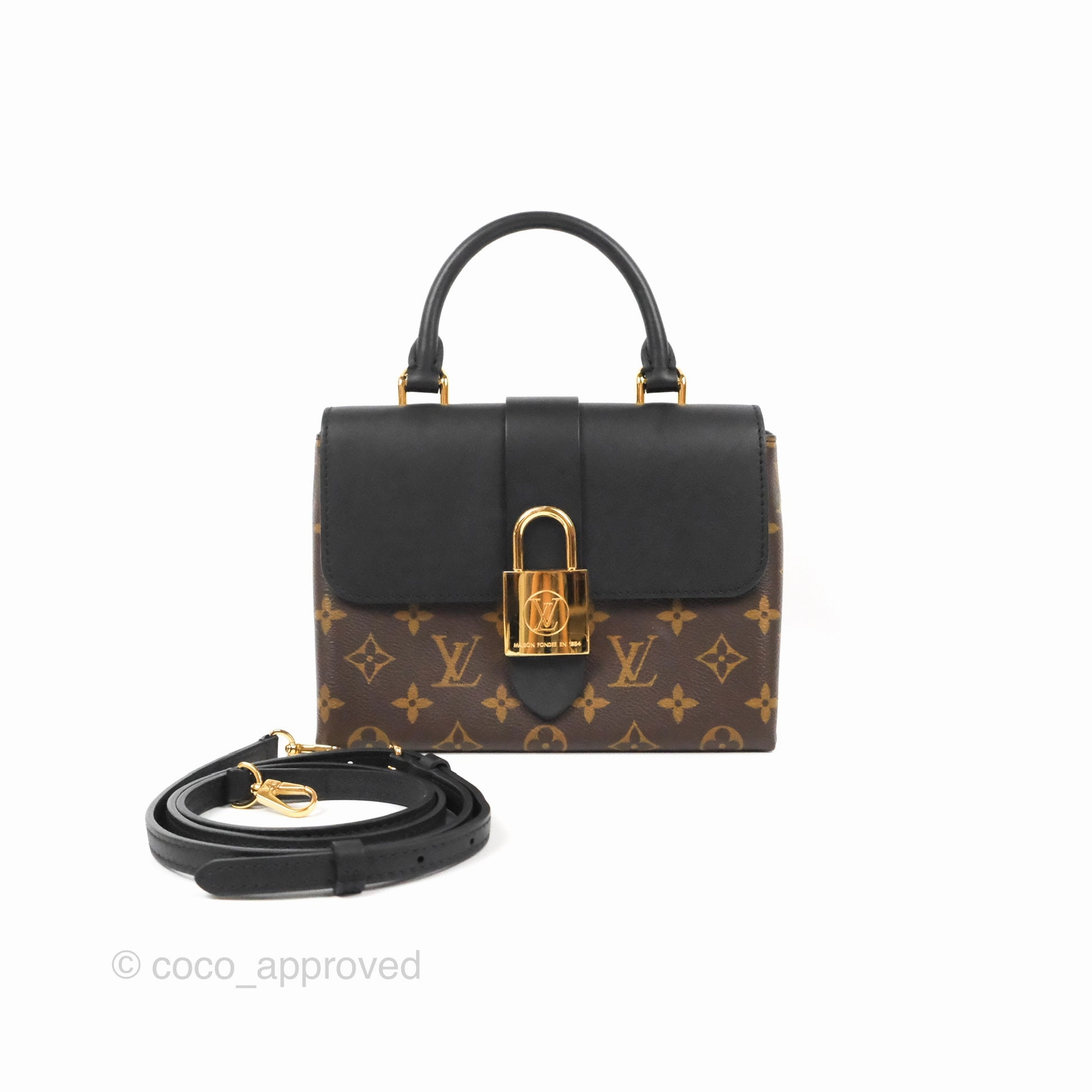 Louis Vuitton Monogram Locky BB Black