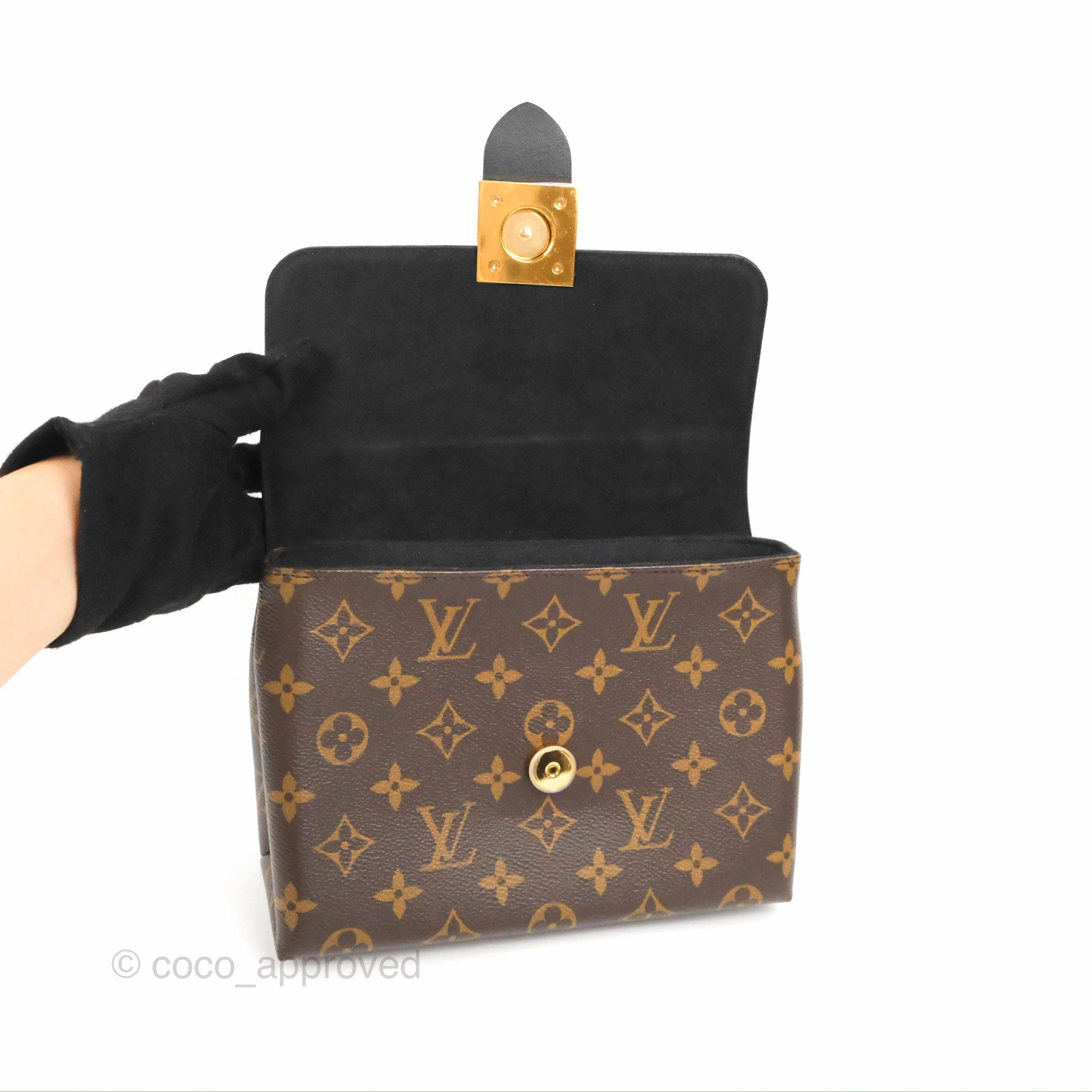 Louis Vuitton Monogram Locky BB Black