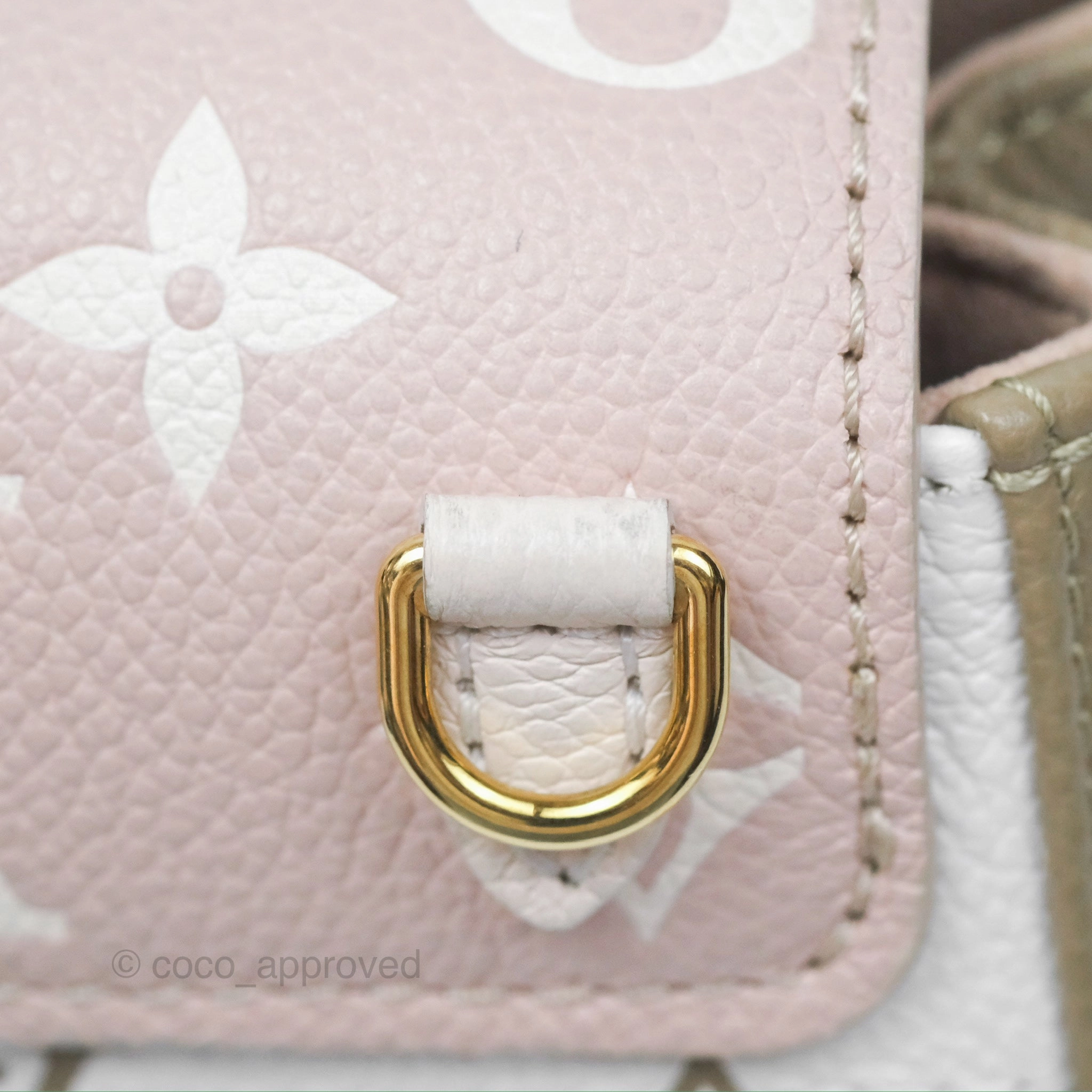 Louis Vuitton Monogram Spring in the City Tiny Backpack Khaki Green/ Beige/ Cream