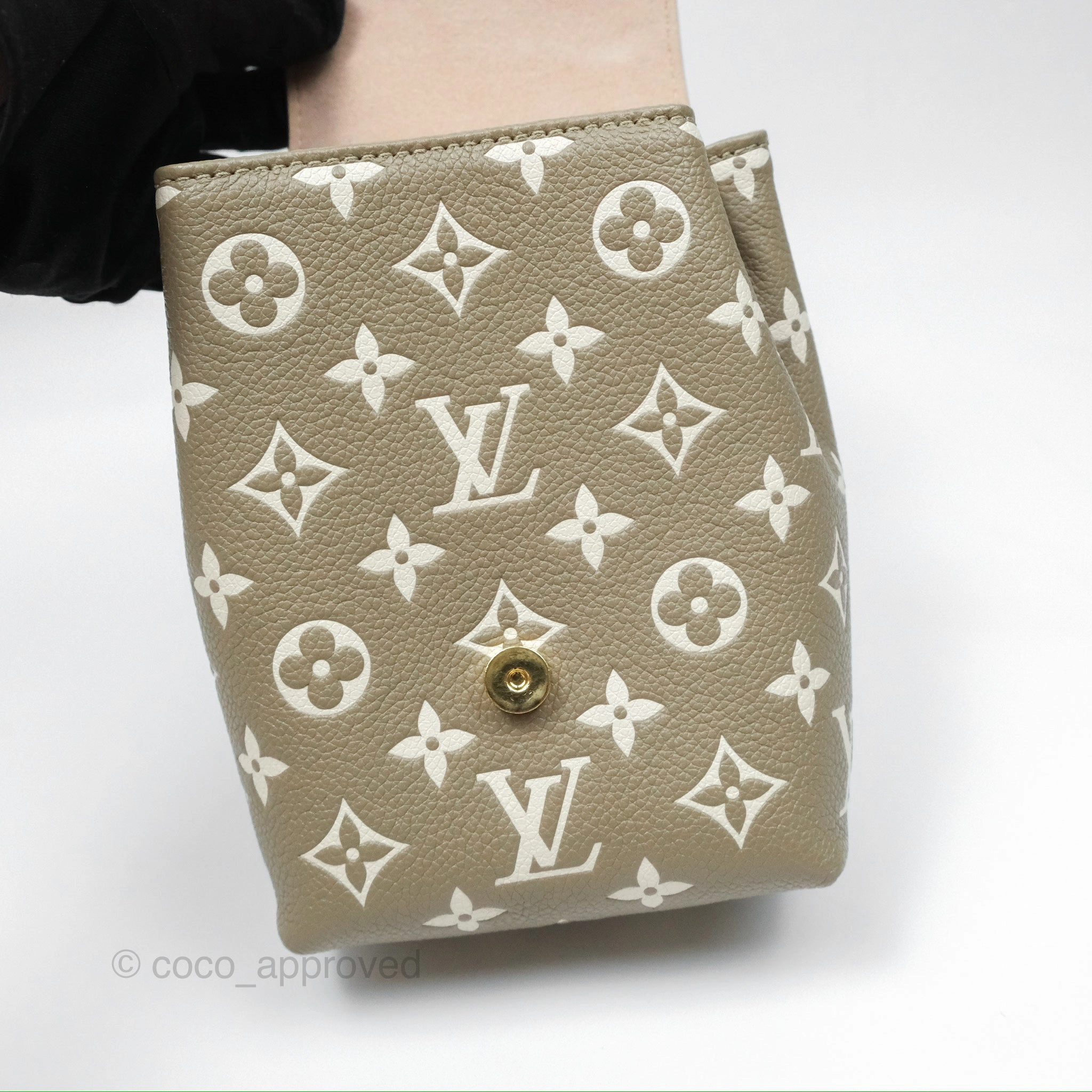 Louis Vuitton Monogram Spring in the City Tiny Backpack Khaki Green/ Beige/ Cream
