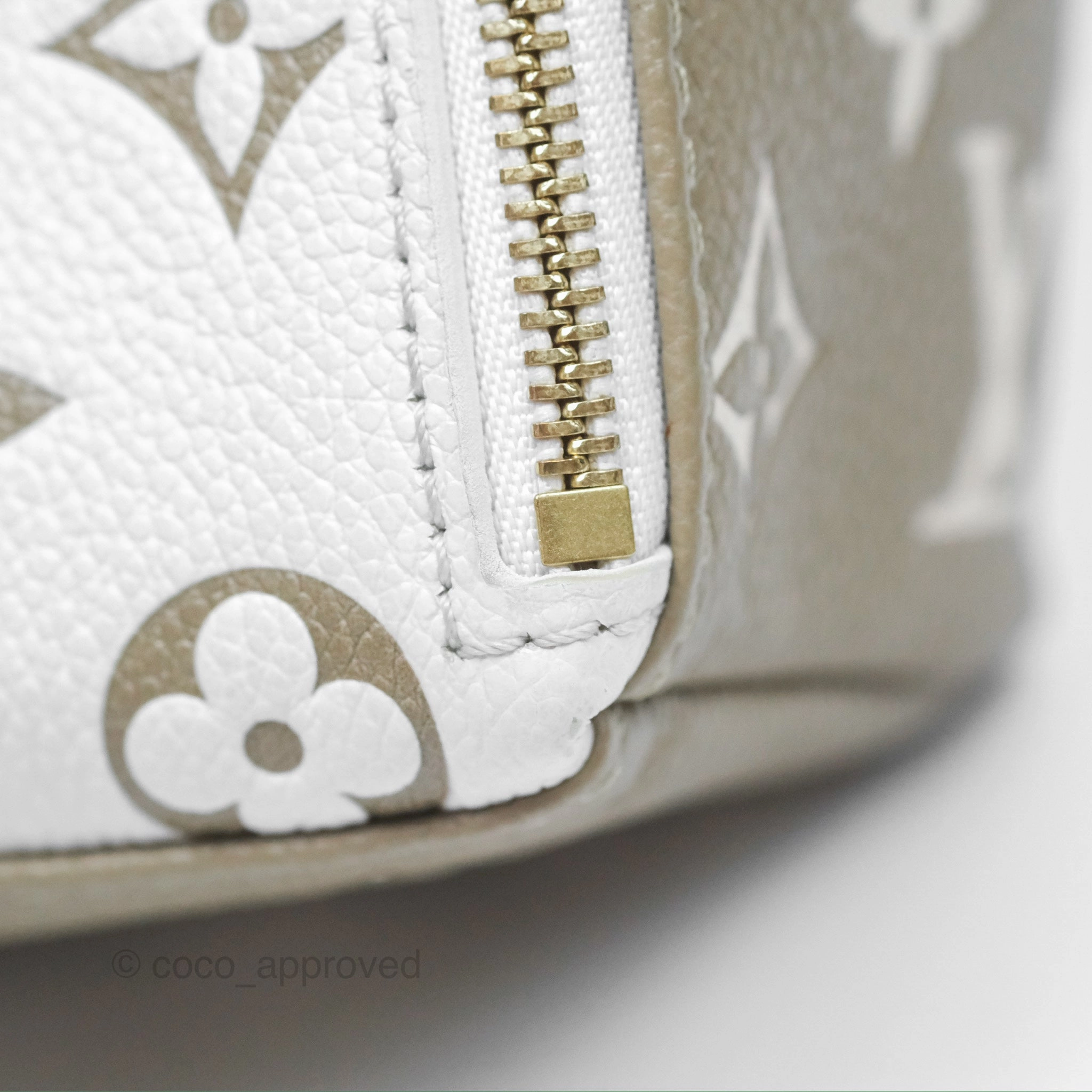 Louis Vuitton Monogram Spring in the City Tiny Backpack Khaki Green/ Beige/ Cream