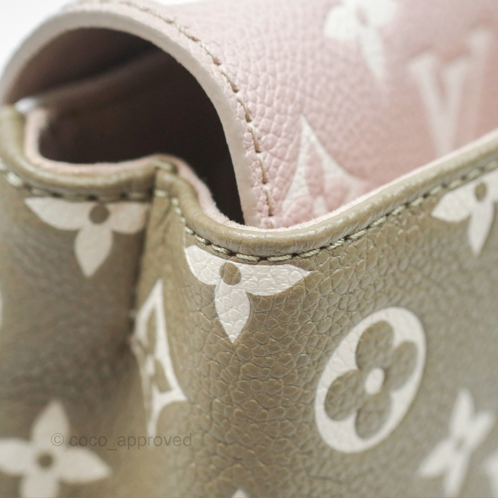 Louis Vuitton Monogram Spring in the City Tiny Backpack Khaki Green/ Beige/ Cream
