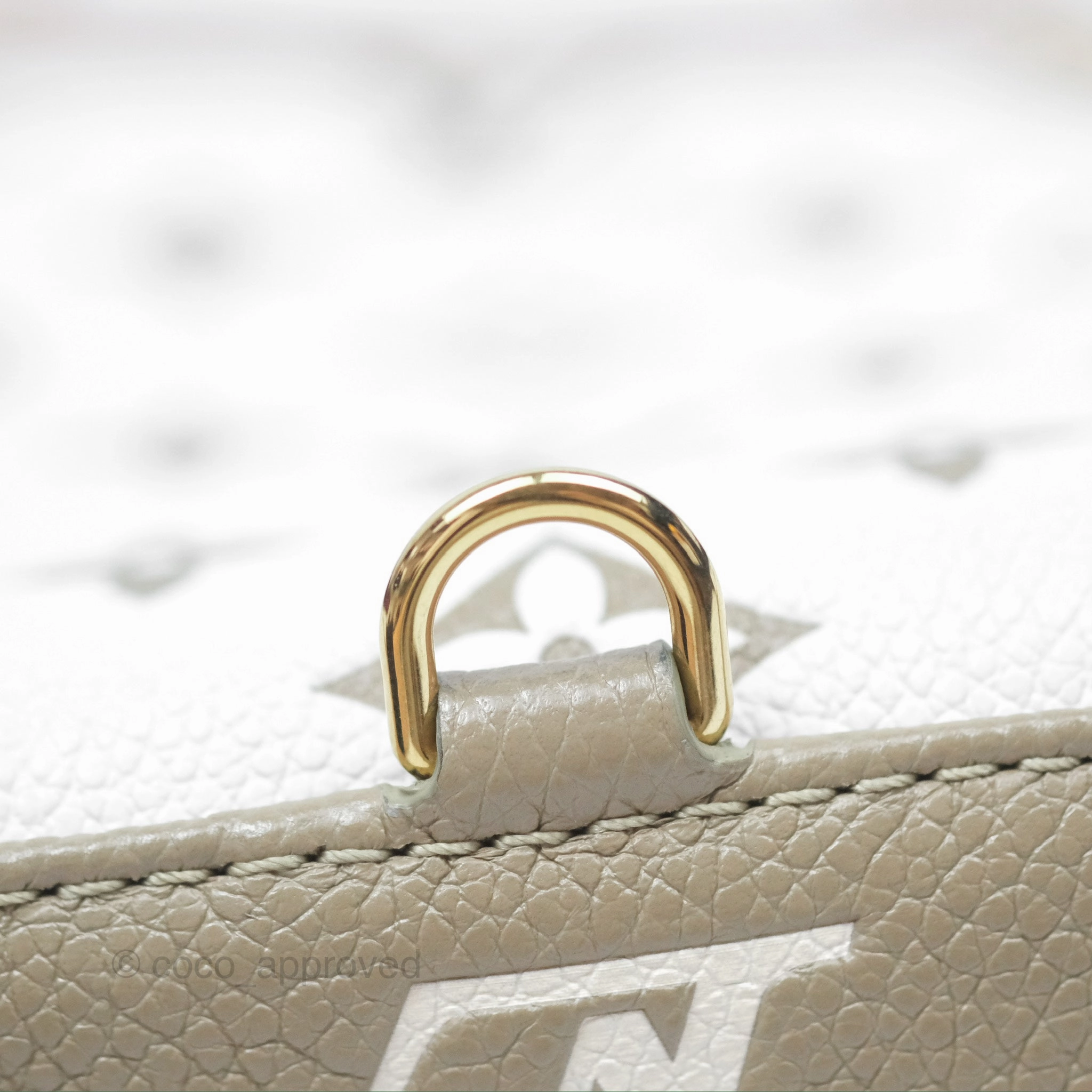 Louis Vuitton Monogram Spring in the City Tiny Backpack Khaki Green/ Beige/ Cream
