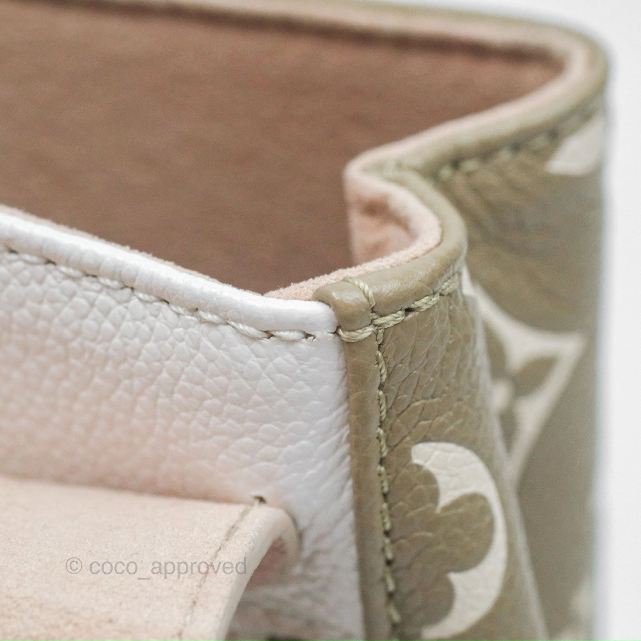 Louis Vuitton Monogram Spring in the City Tiny Backpack Khaki Green/ Beige/ Cream