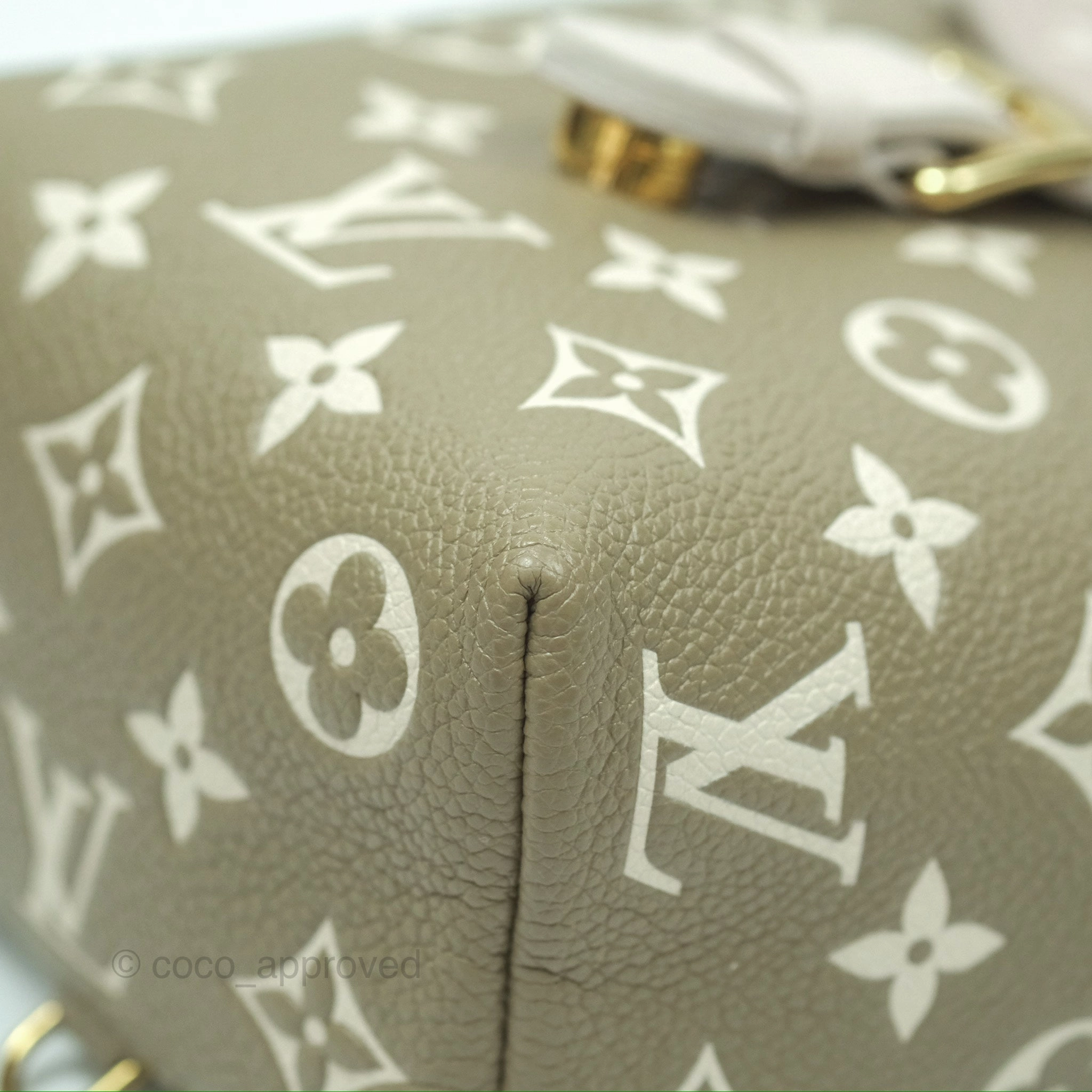 Louis Vuitton Monogram Spring in the City Tiny Backpack Khaki Green/ Beige/ Cream